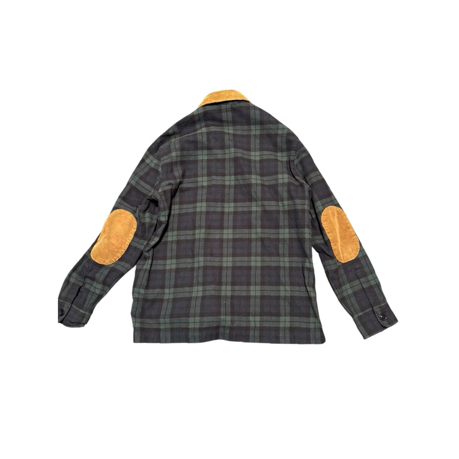 Brooks Brothers VINTAGE Brooks Brothers 1818 Flannel Shirt M Regular Plaid Green Cotton Long Sleeve Button-Up Collared Elbow Patches Men Regular Size US M / EU 48-50 / 2 - 7 Thumbnail