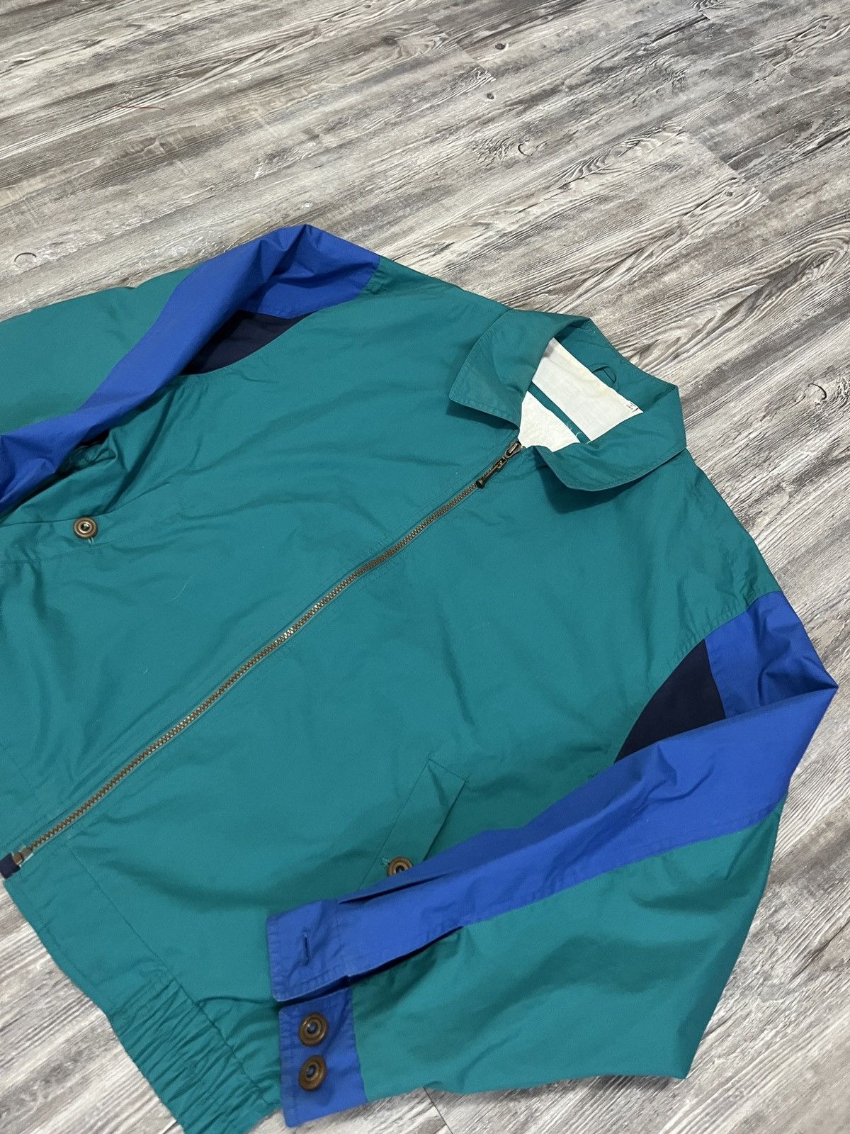 London Fog × Vintage Vintage 90’s Retro London Fog Golf Detailed Zip Up Size US M / EU 48-50 / 2 - 2 Thumbnail