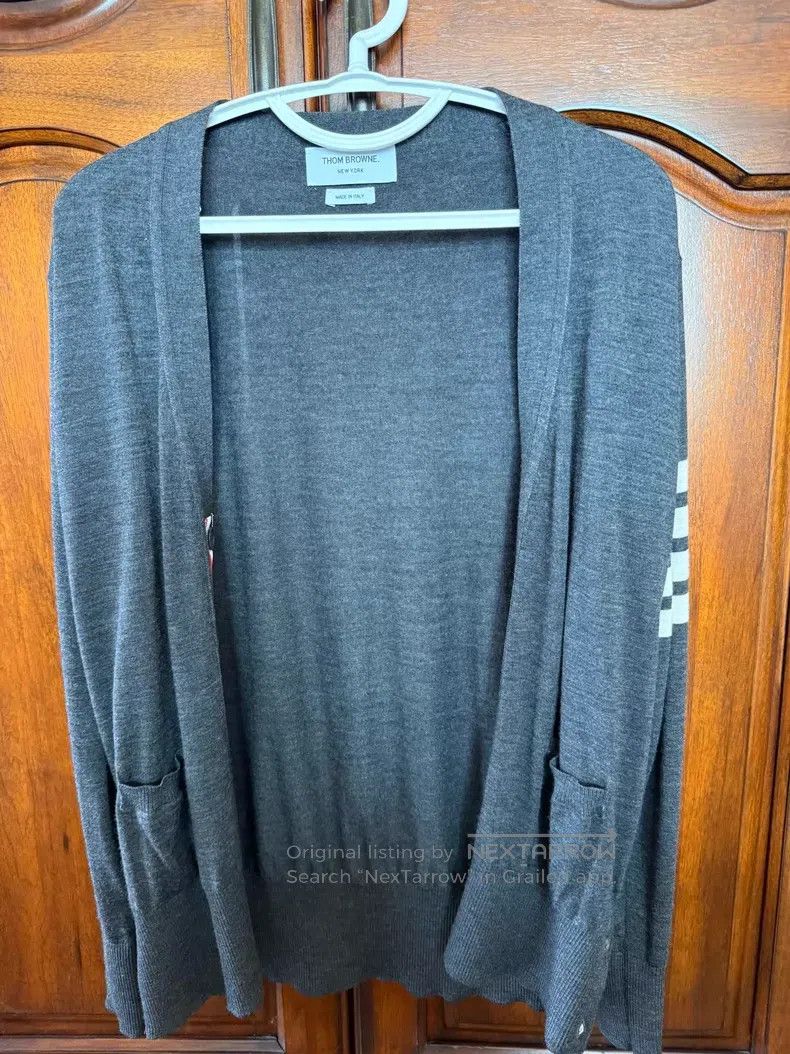 Thom Browne Thom Browne Wool Cardigan Size US M / EU 48-50 / 2 - 1 Thumbnail