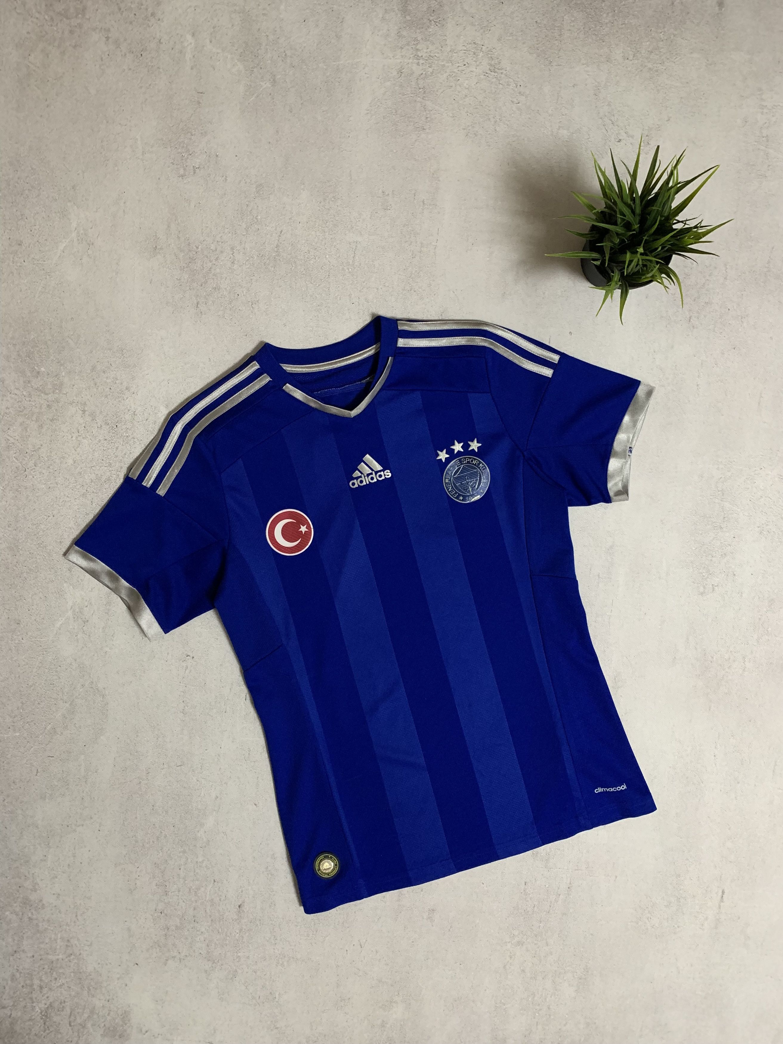 Adidas × Vintage Adidas Fenerbahce 2014 Jersey Soccer T Shirt Size US S / EU 44-46 / 1 - 1 Thumbnail