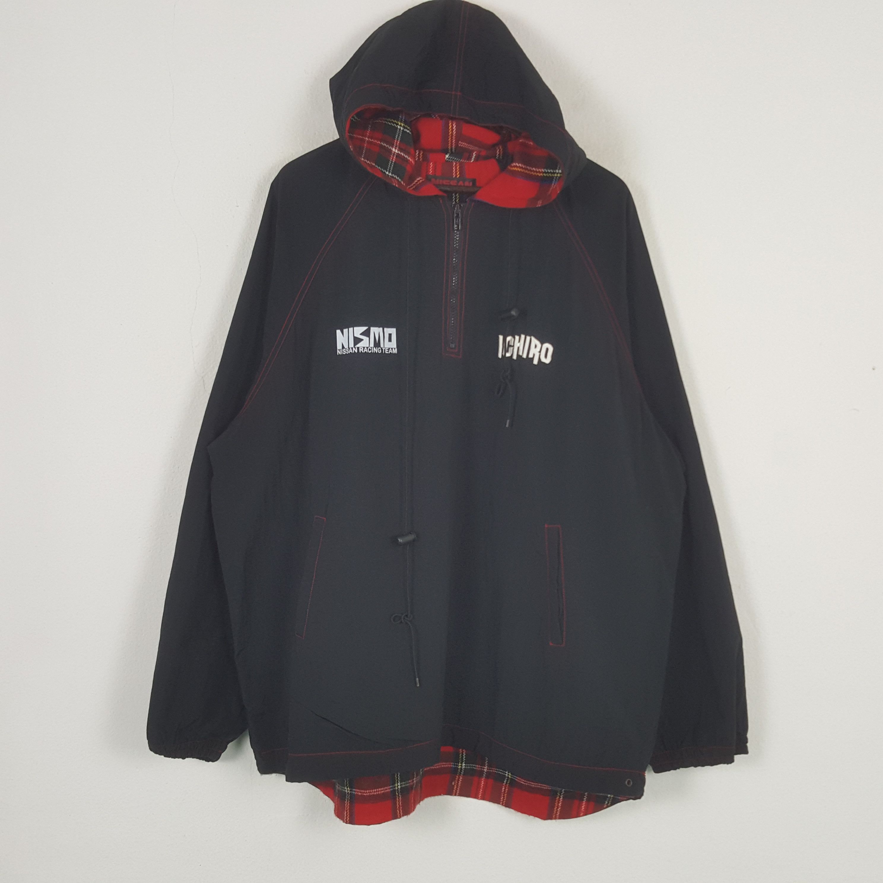 Japanese Brand × Vintage Vintage Nissan Ichiro Custom Windbreaker Jacket Hoodie Size US XXL / EU 58 / 5 - 3 Thumbnail