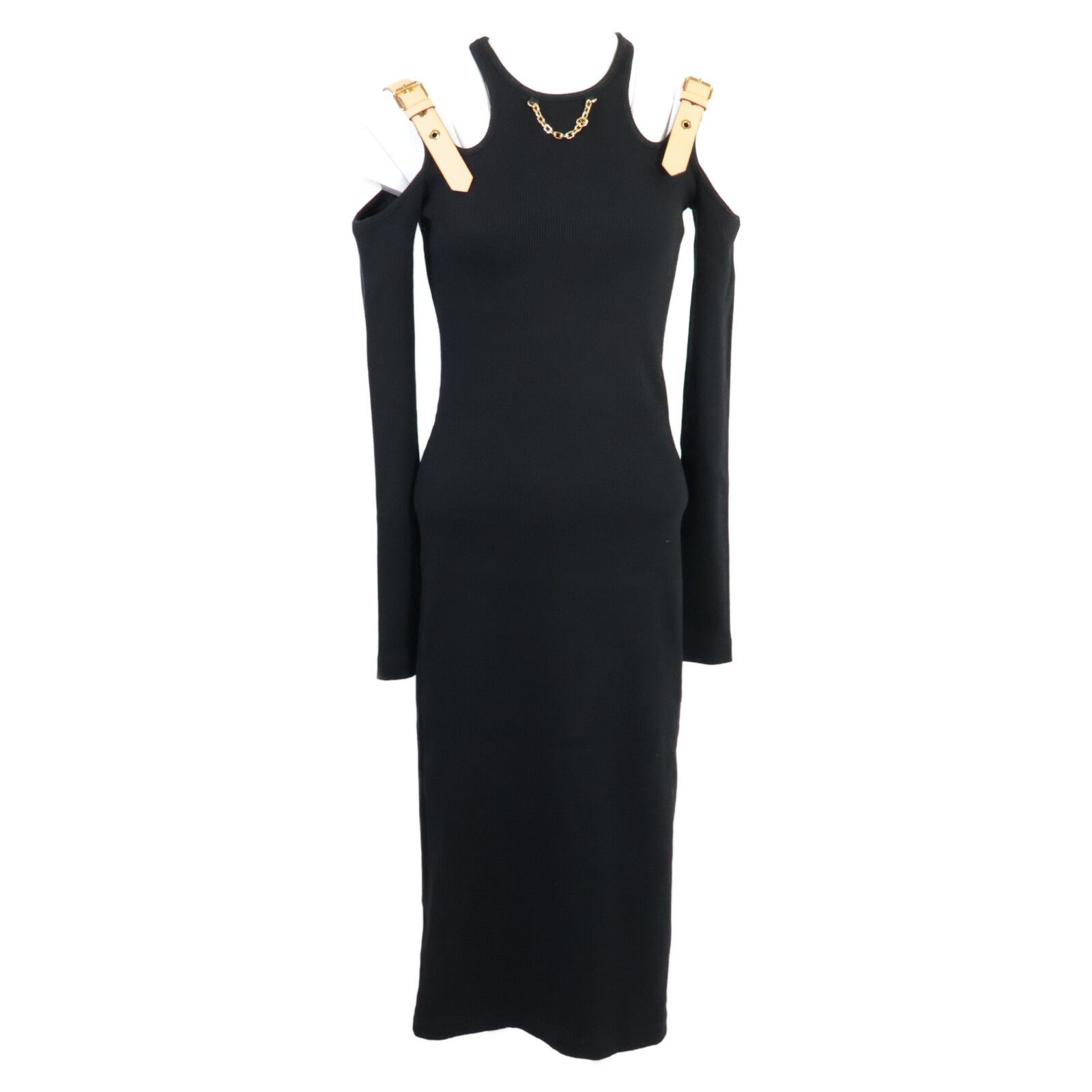 Louis Vuitton Louis Vuitton Eyelet Tab Dress Cotton Dress Cotton Dresses RW241WW GXW FQJD12 DUTY FREE for USA