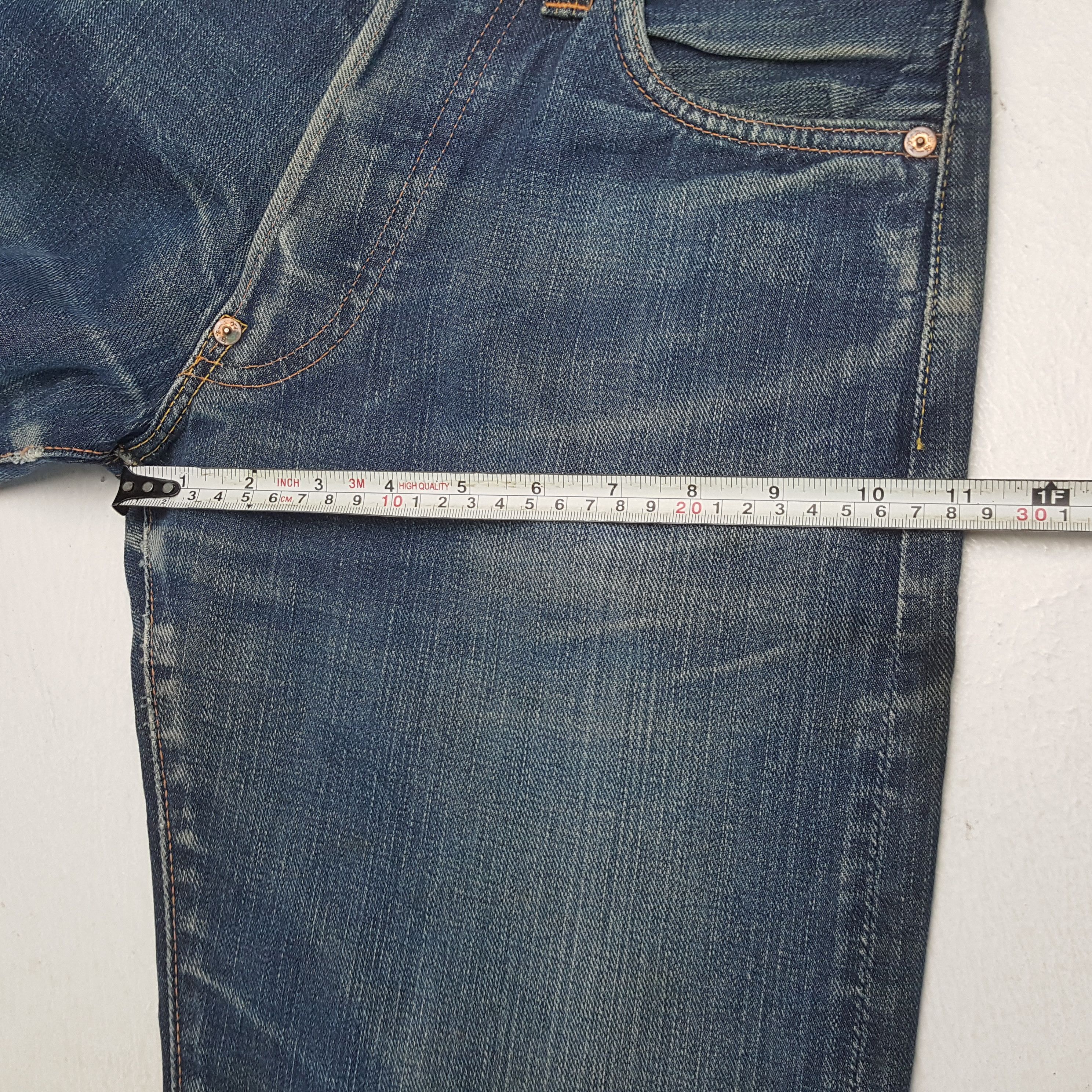 Evisu × Japanese Brand × Vintage Vintage EVISU Japanese Brand Daicock Custom Style Jean Size US 26 / EU 42 - 9 Thumbnail
