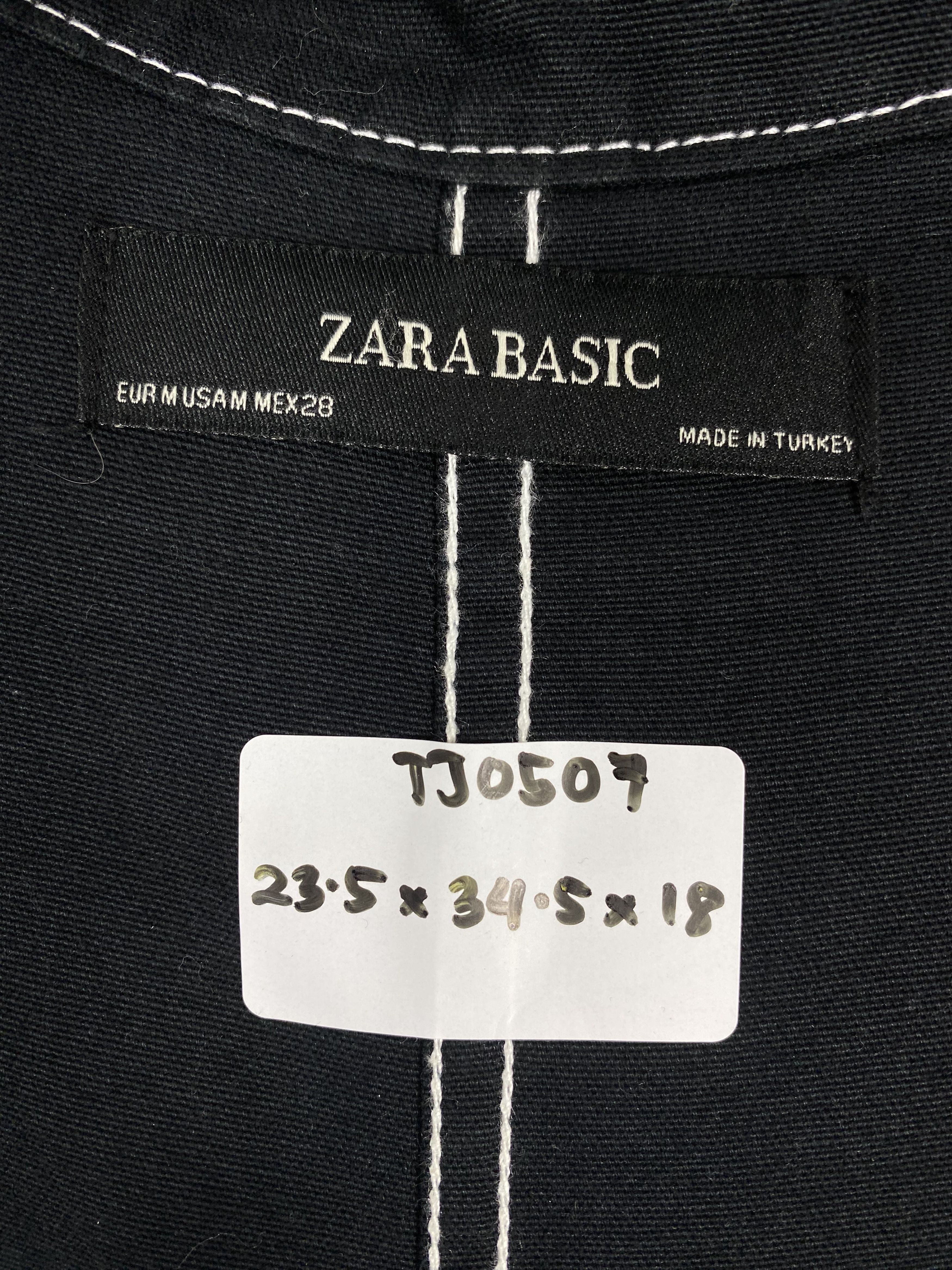 Vintage Vintage Zara Button Up Cotton Long Jacket Size US M / EU 48-50 / 2 - 8 Thumbnail