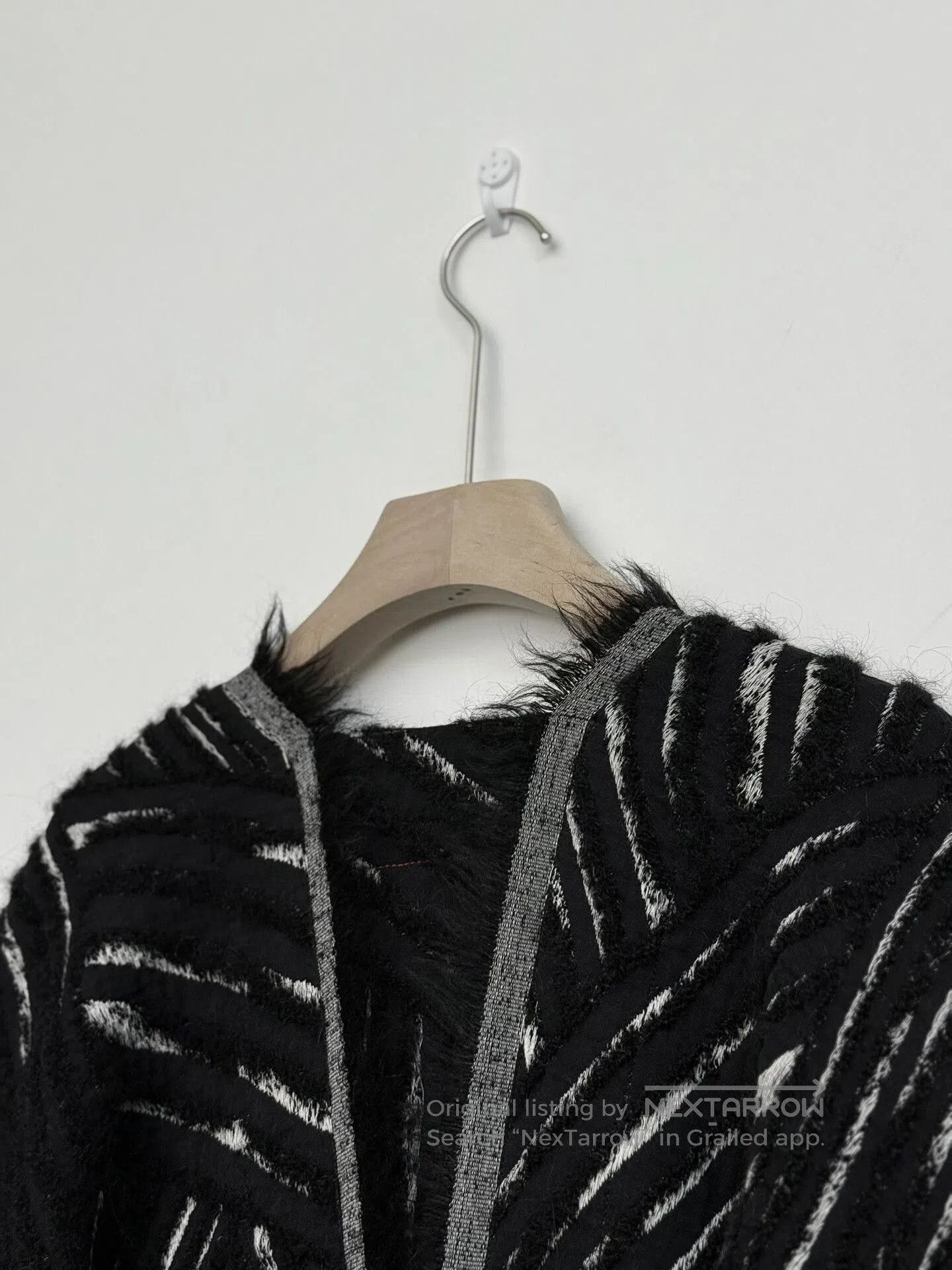 Uma Wang Uma Wang Wool Striped Duster Coat. Size US S / EU 44-46 / 1 - 5 Thumbnail
