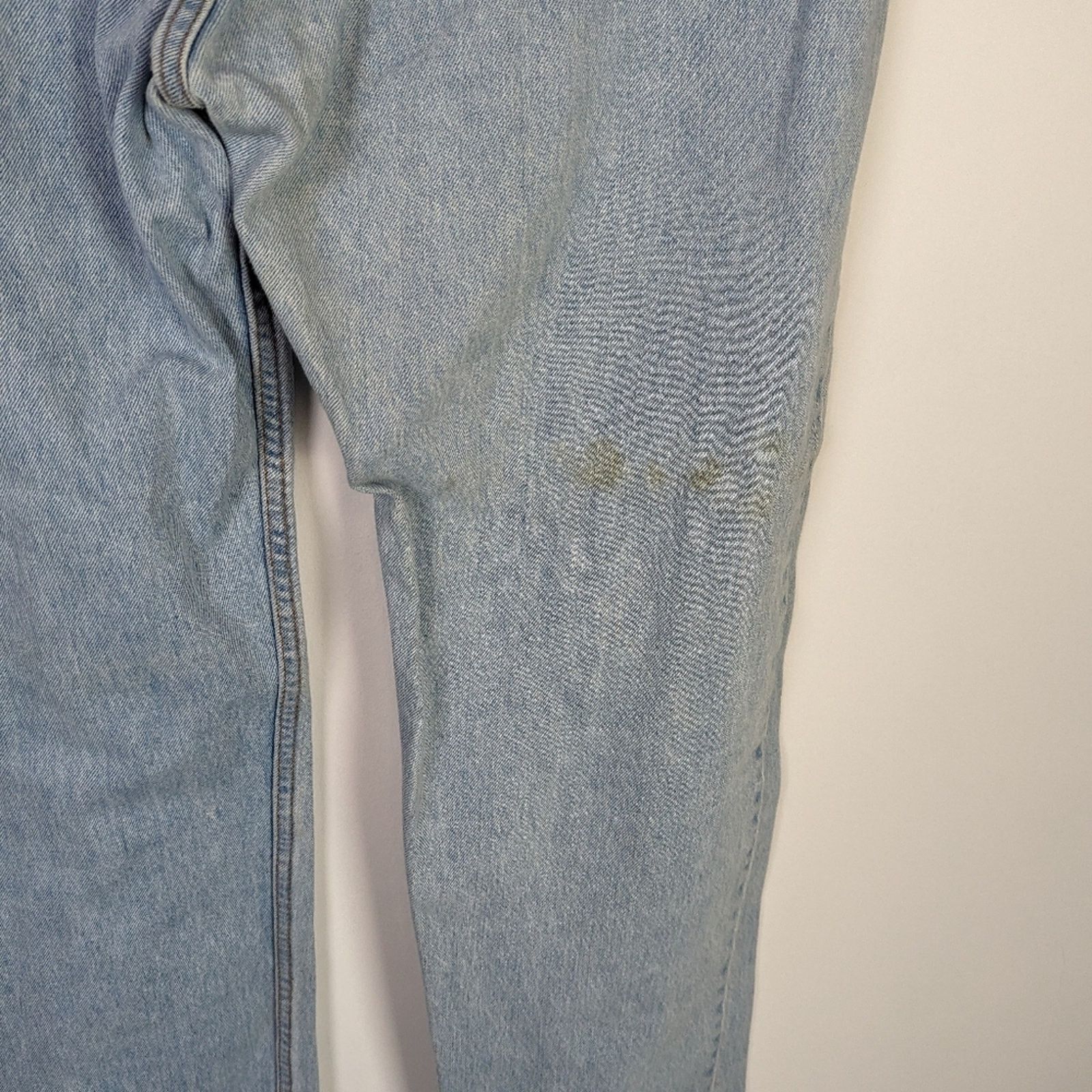 Levi's Vintage Levi's 505 Orange Tab Straight Leg Jeans 40 x 32 Size US 40 / EU 56 - 4 Thumbnail