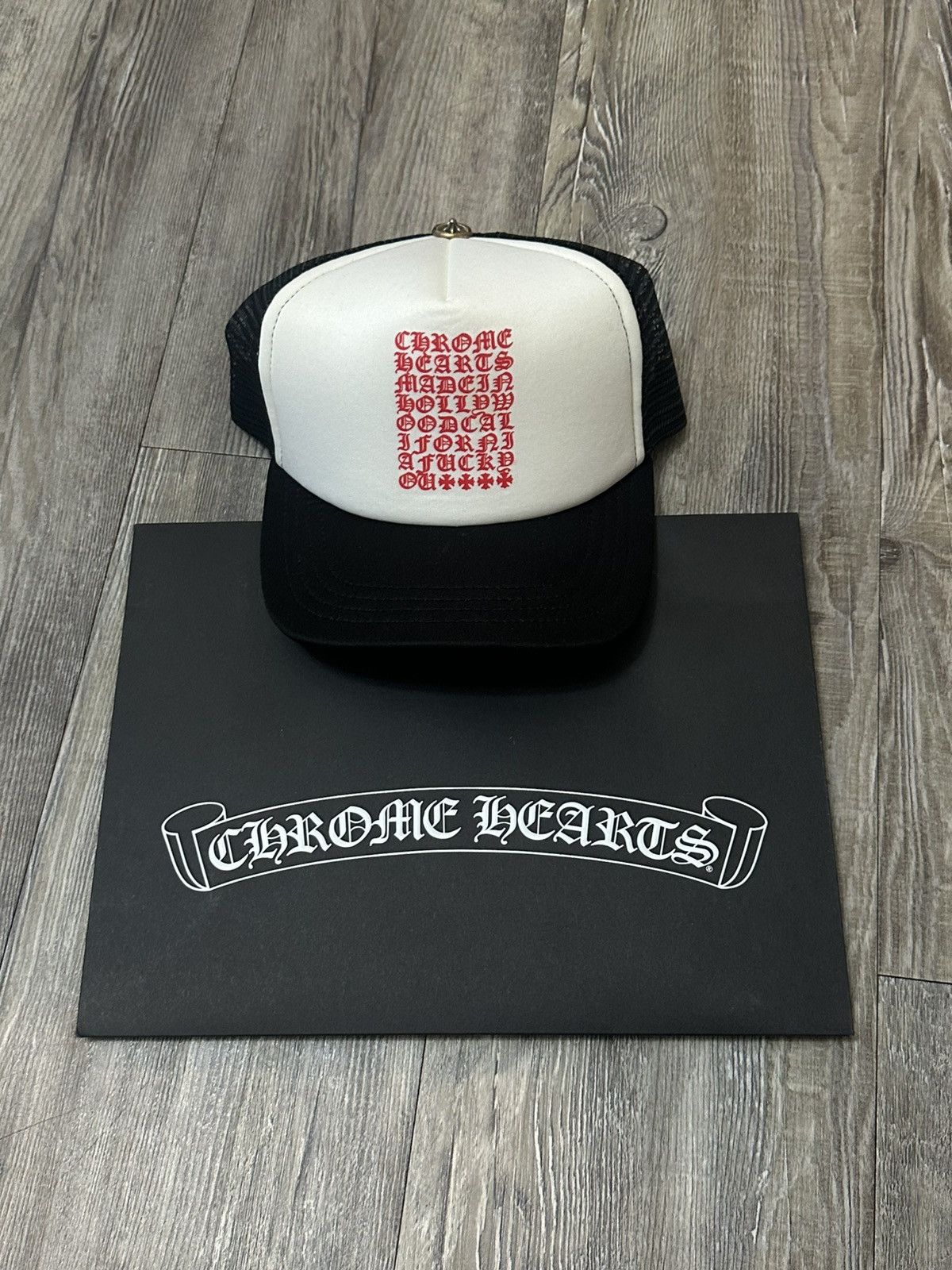 Chrome Hearts CHROME HEARTS EYETEST TRUCKER Size ONE SIZE - 2 Thumbnail
