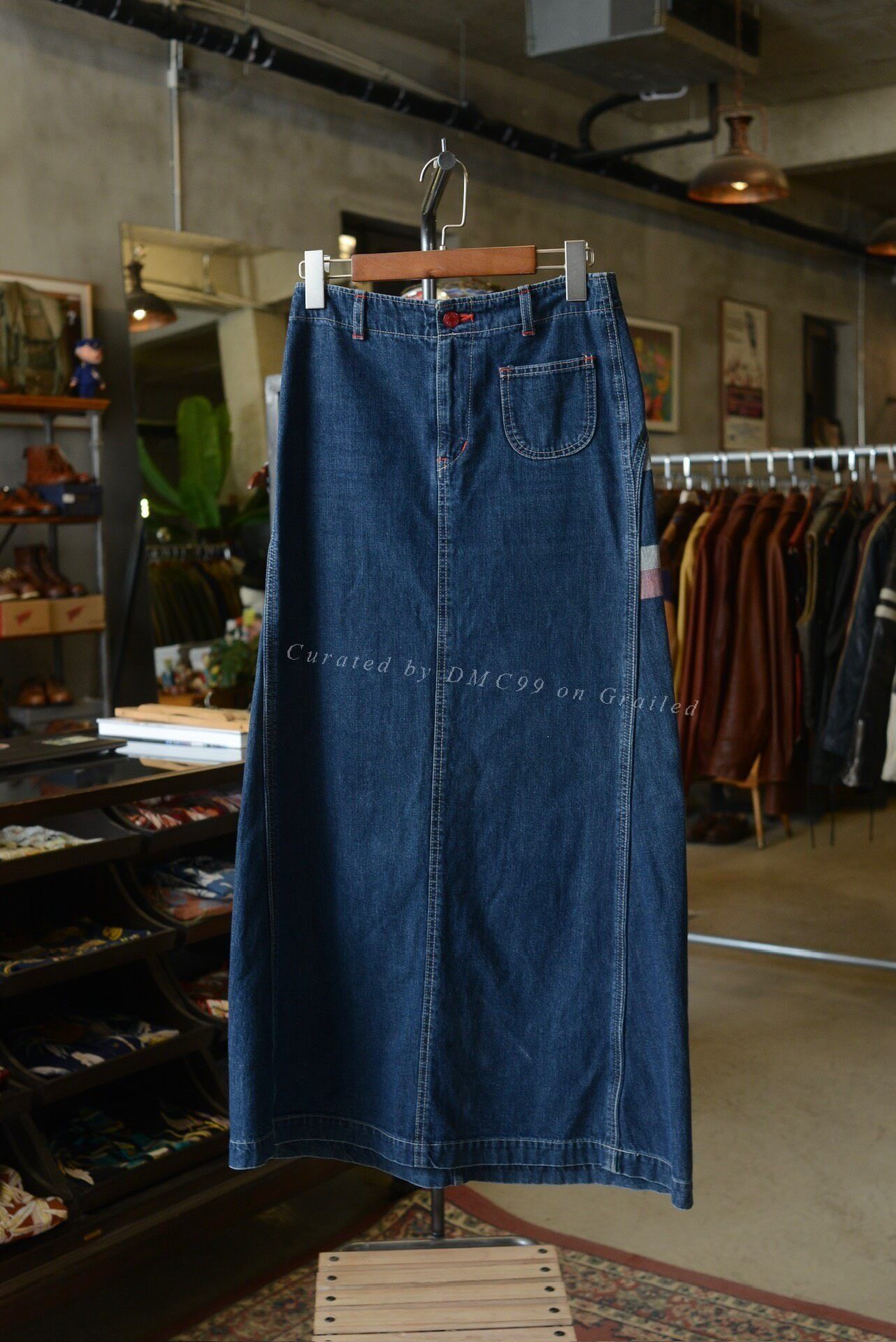 Hysteric Glamour Hysteric Glamour Old Logo Denim Skirt Size 27" / US 4 / IT 40 - 1 Thumbnail