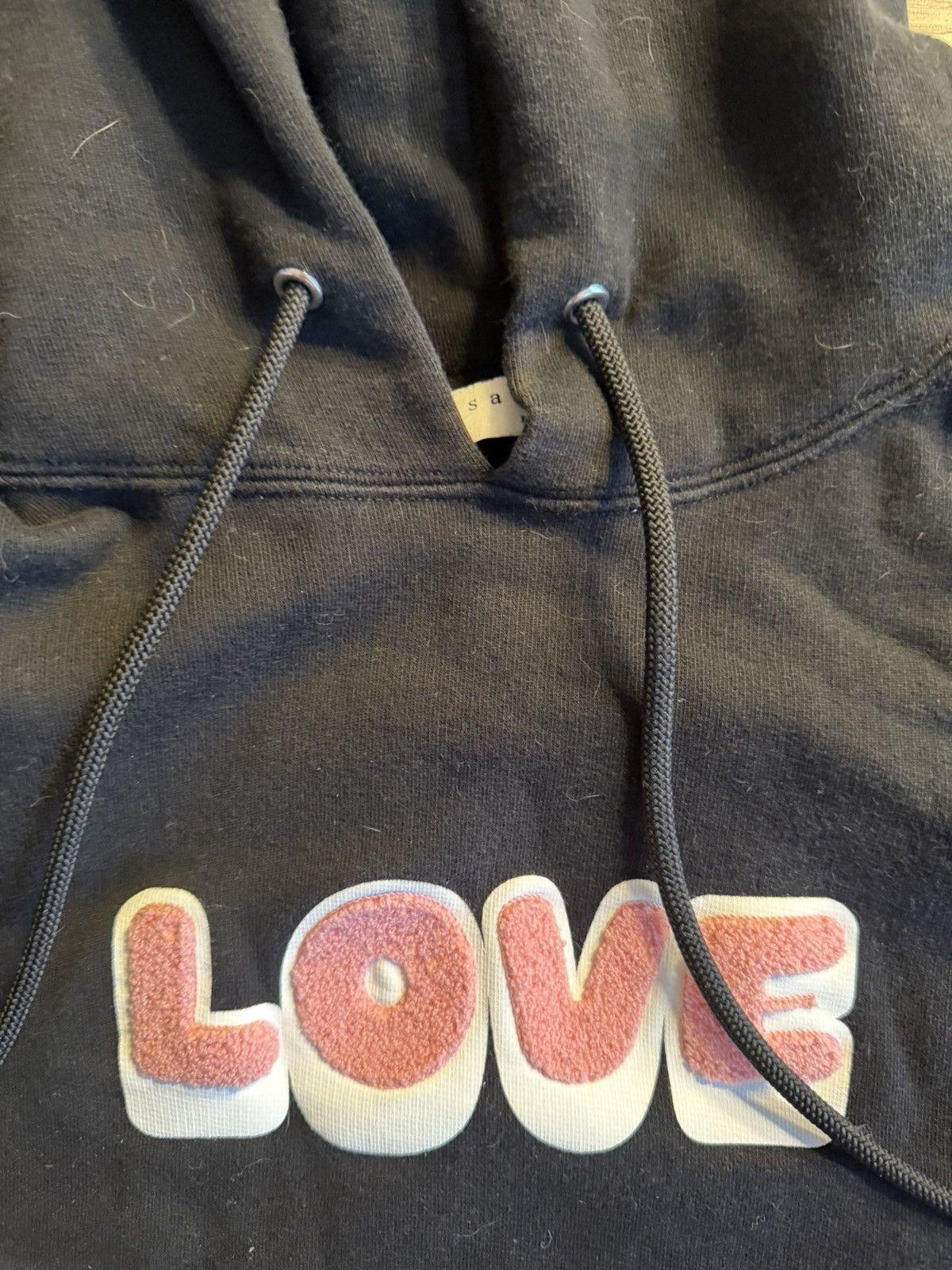 Sandro LOVE embroidered hoodie Size US M / EU 48-50 / 2 - 3 Thumbnail