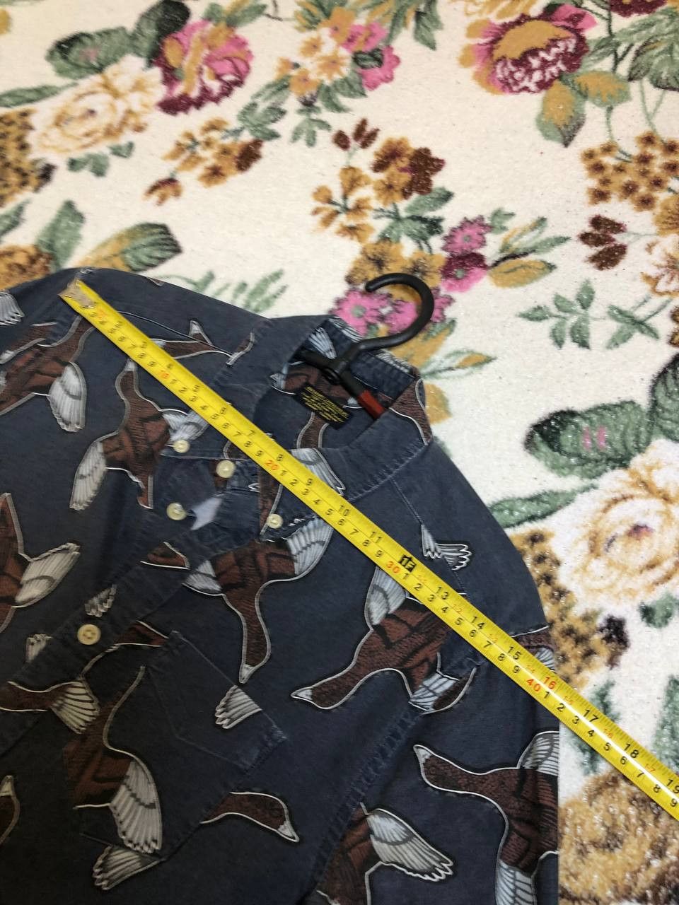 Allsaints Vintage bird print Shirt Allsaints crazy Y2K slim fit Size US XS / EU 42 / 0 - 11 Thumbnail