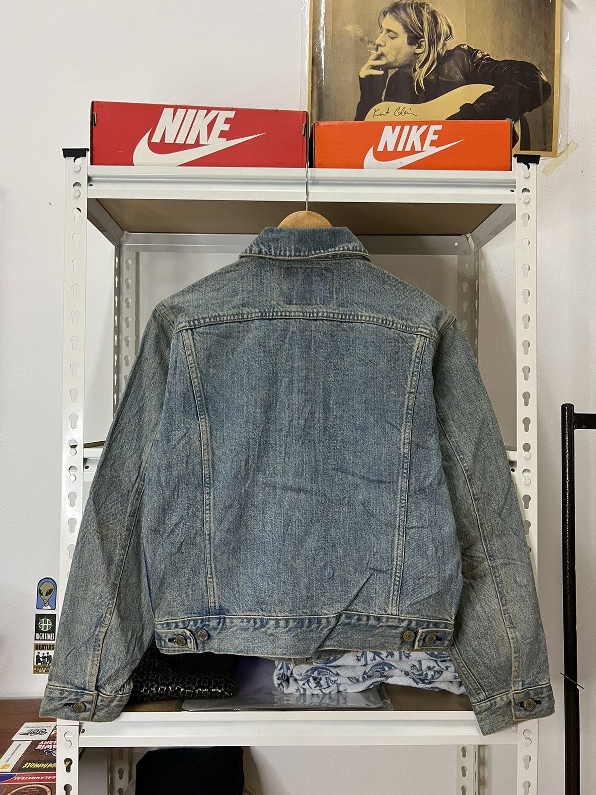 Japanese Brand Blue Way Type 3 Japanese Brand Trucker Denim Jacket Size US M / EU 48-50 / 2 - 8 Thumbnail