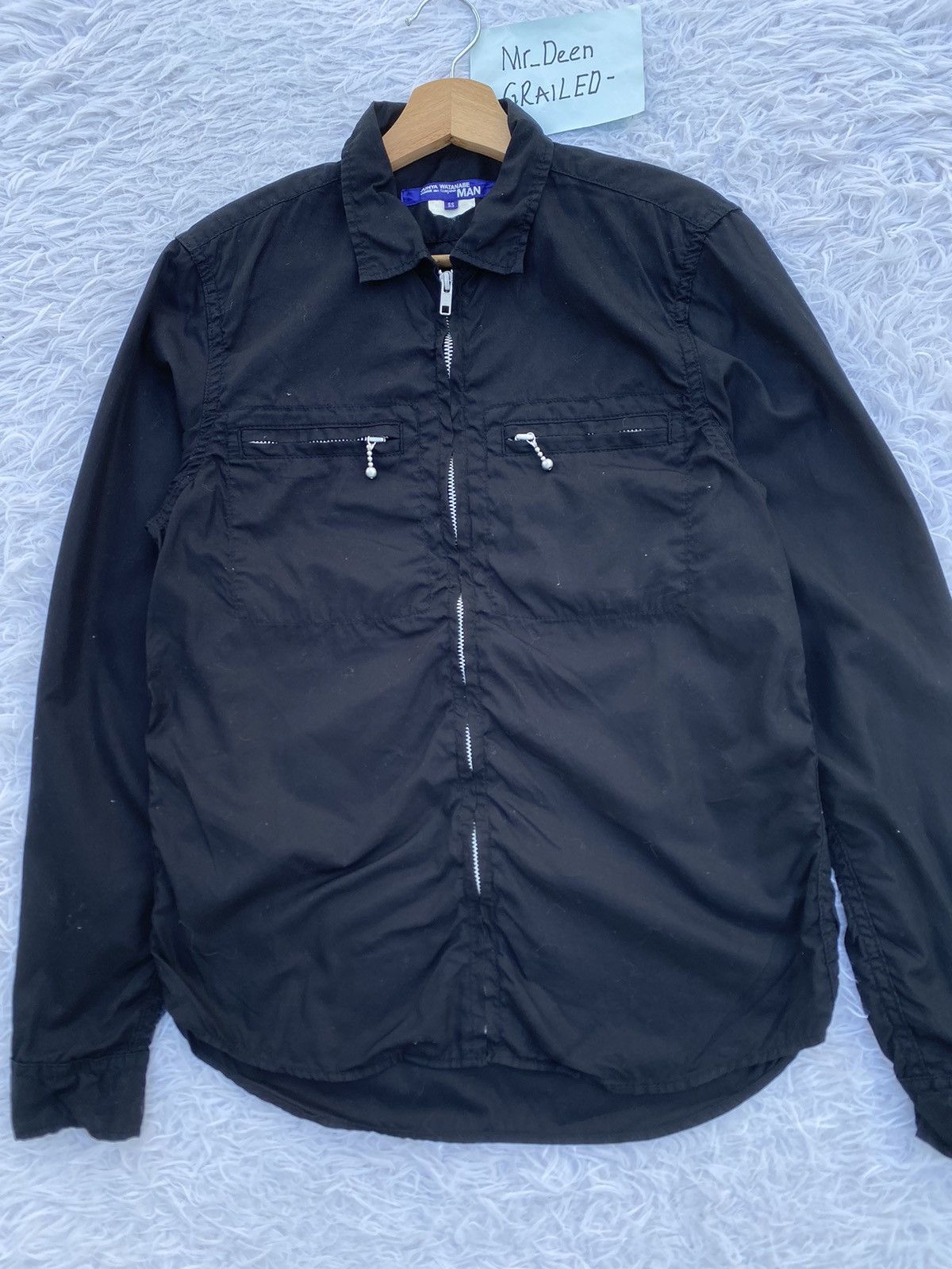 Comme des Garcons Junya Watanabe x CDGComme Des Garcons Longsleeve Zip Shirt Size US S / EU 44-46 / 1 - 7 Thumbnail