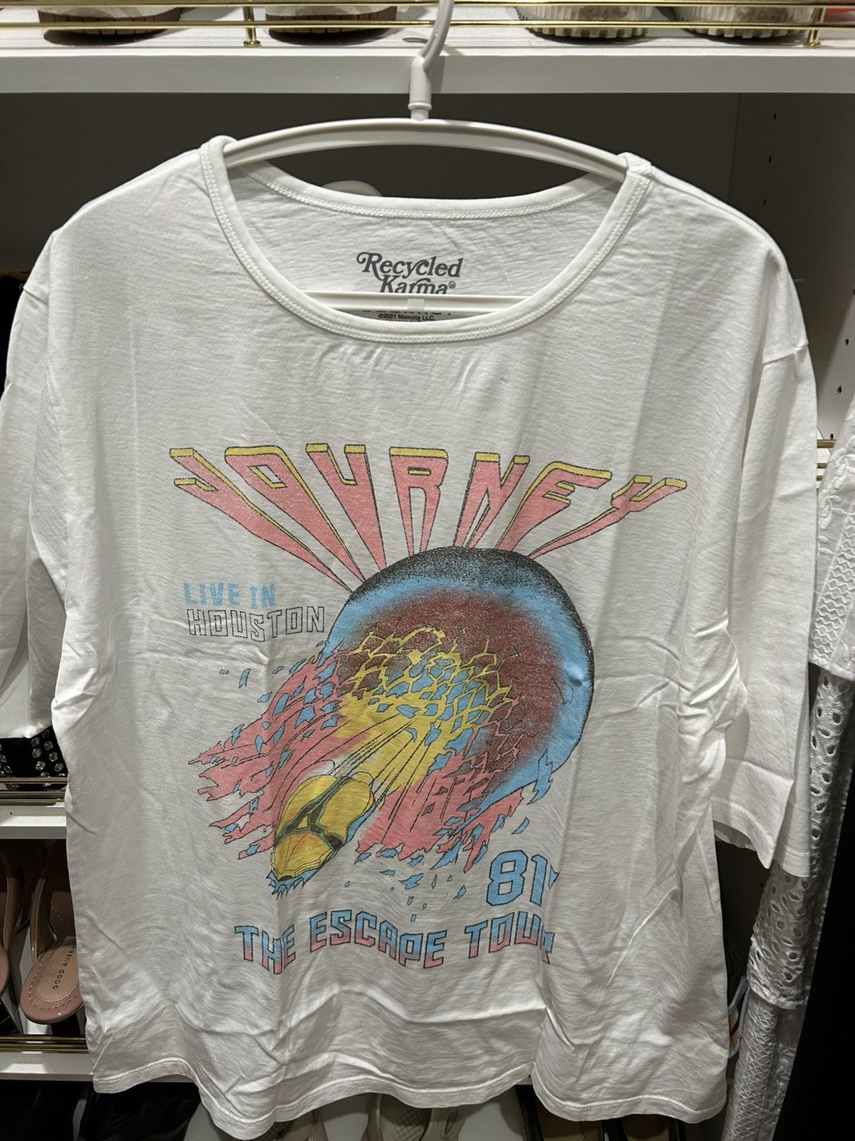 Band Tees Journey T Shirt Size US L / EU 52-54 / 3 - 1 Thumbnail