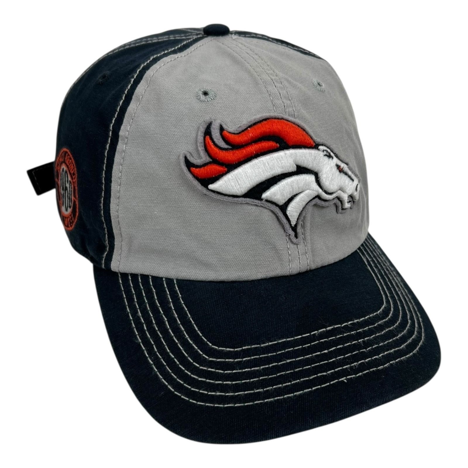 47 Brand Denver Broncos NFL '47 CLEAN UP Cap Hat Adjustable Strapback Size ONE SIZE - 1 Thumbnail