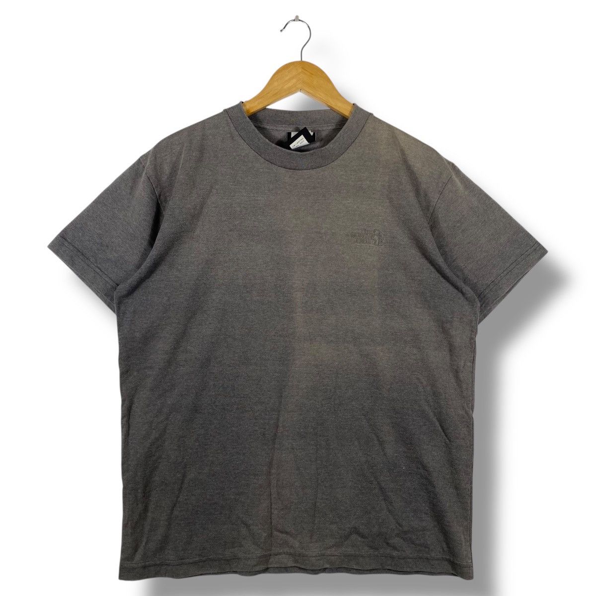 The North Face Crazy Faded Vintage 90's THE NORTH FACE Rock Solid Tee Shirt Size US M / EU 48-50 / 2 - 1 Thumbnail