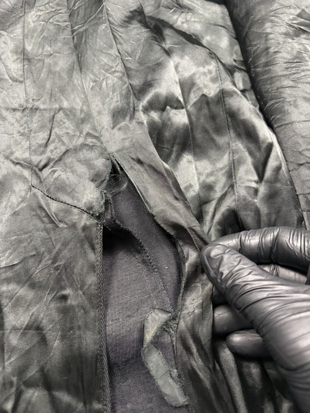 Armani Exchange Vintage 00s Armani Exchange Double Breasted Long Coat 90s Size M / US 6-8 / IT 42-44 - 23 Thumbnail