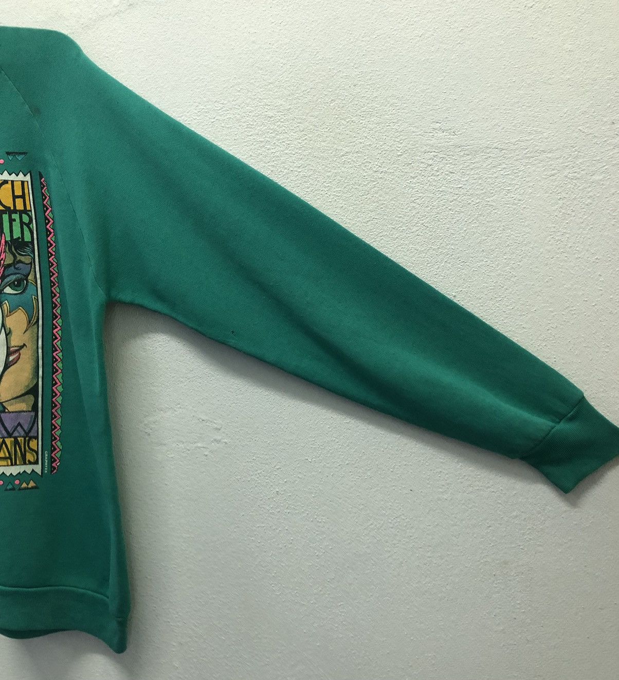 Vintage Vintage 90s New Orleans French Quarter Mardi Gras Sweatshirt Size US L / EU 52-54 / 3 - 5 Thumbnail