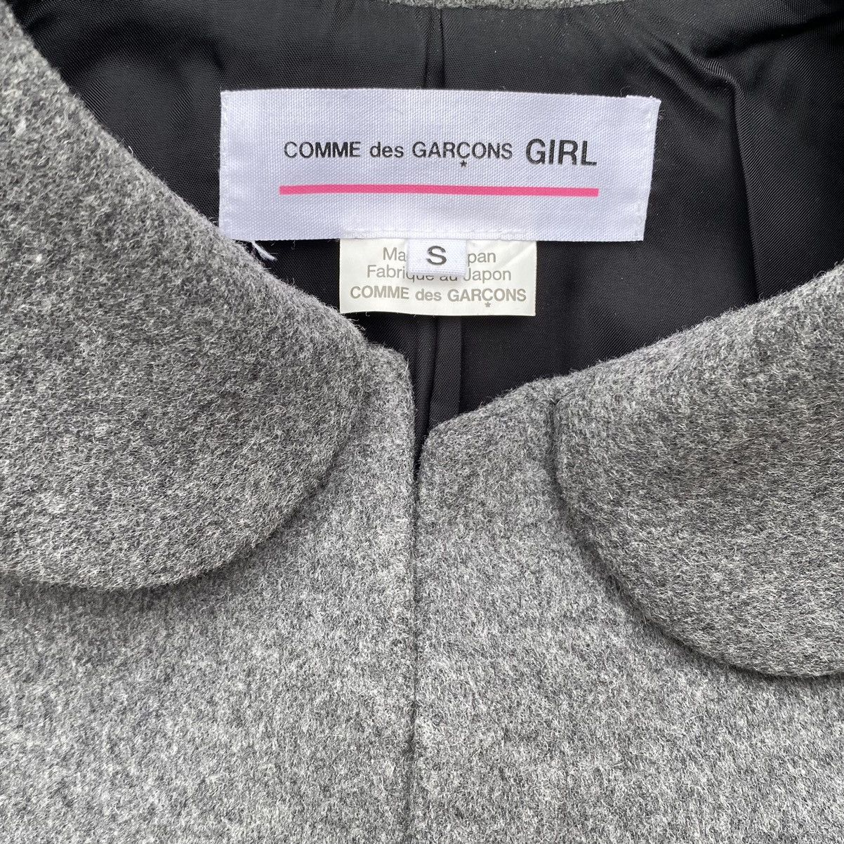 Comme des Garcons AW17 Cropped Blazer Size S / US 4 / IT 40 - 7 Thumbnail