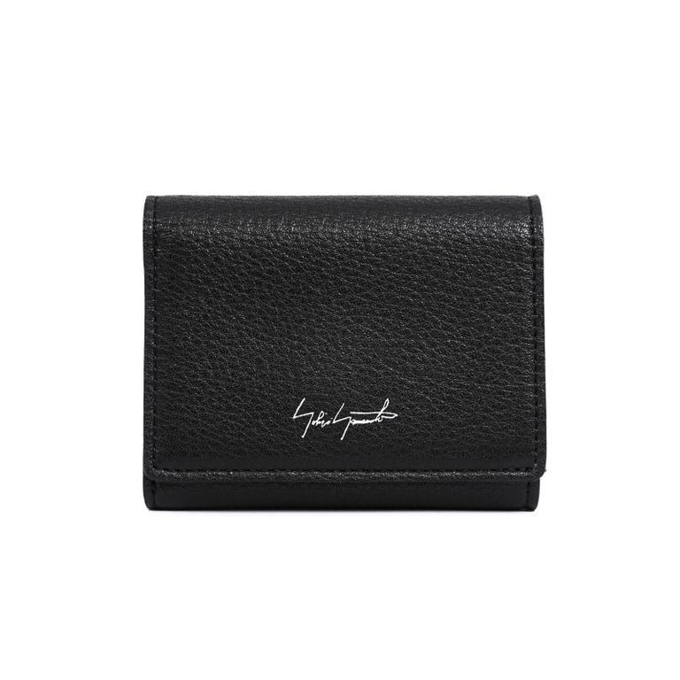 Yohji Yamamoto Discord Yohji Yamamoto - Compact 3-fold Leather Wallet Size ONE SIZE - 1 Thumbnail