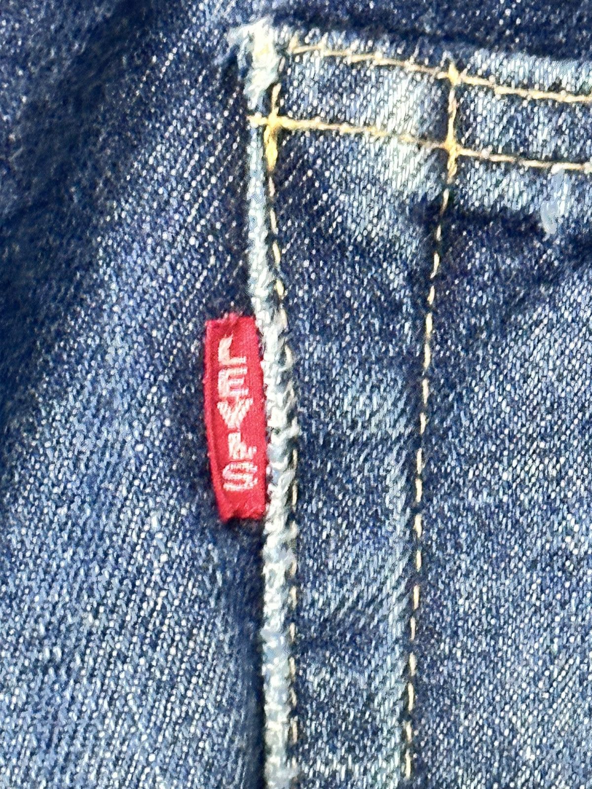 Levi's Vintage Levi’s 702XX Buckleback Selvedge Japan Jeans Big E Size US 31 - 11 Thumbnail