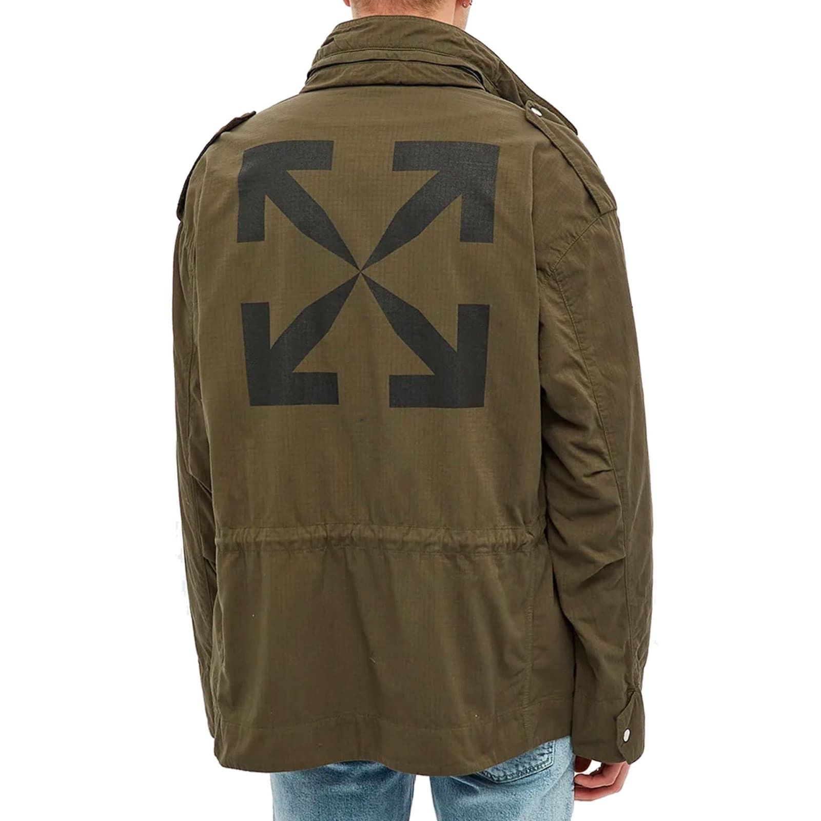 Off-White o1y0225 Jacket in Military Green Size US S / EU 44-46 / 1 - 3 Thumbnail