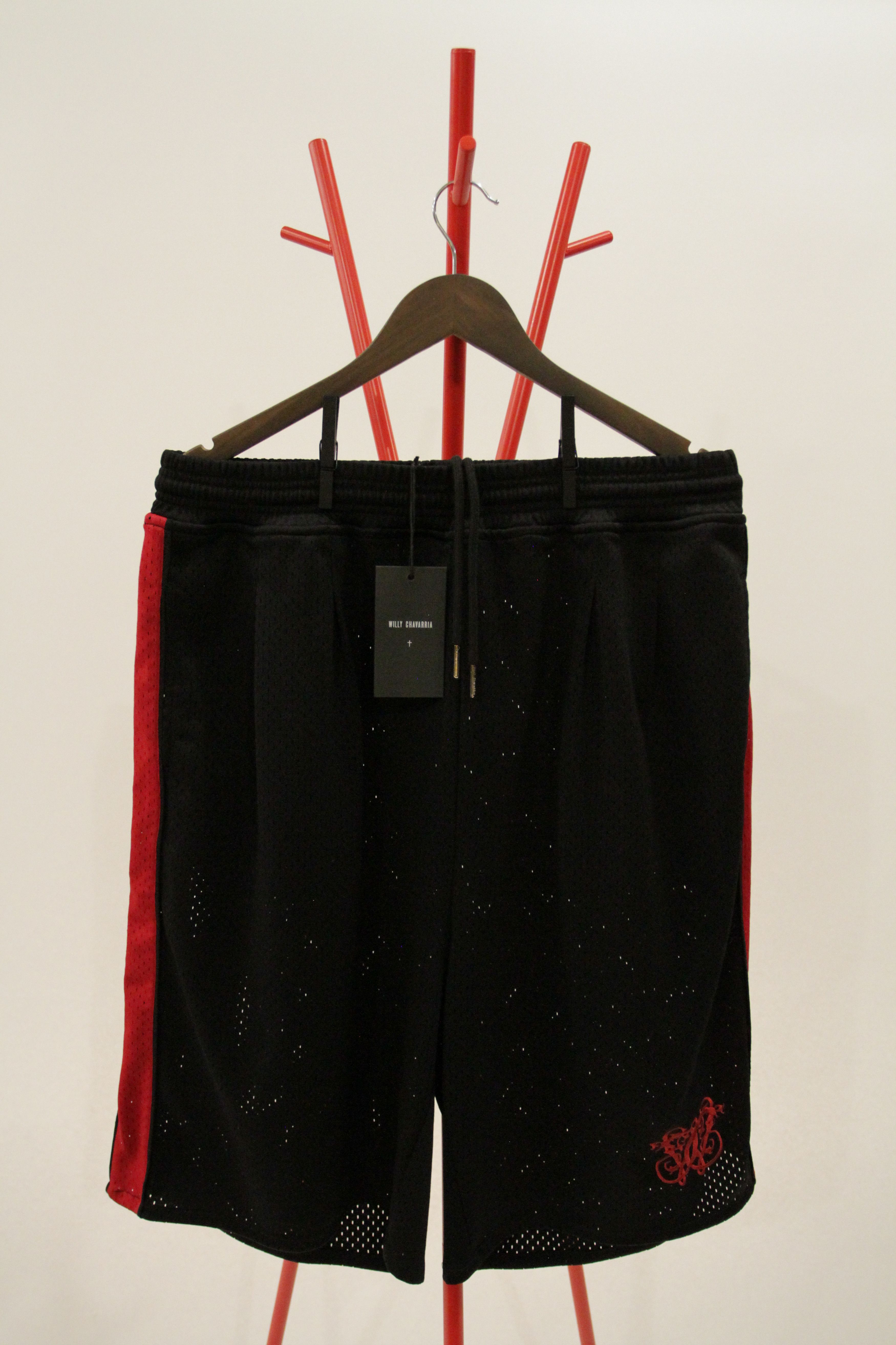 Willy Chavarria Pleated Basketball Shorts Size US 32 / EU 48 - 1 Thumbnail