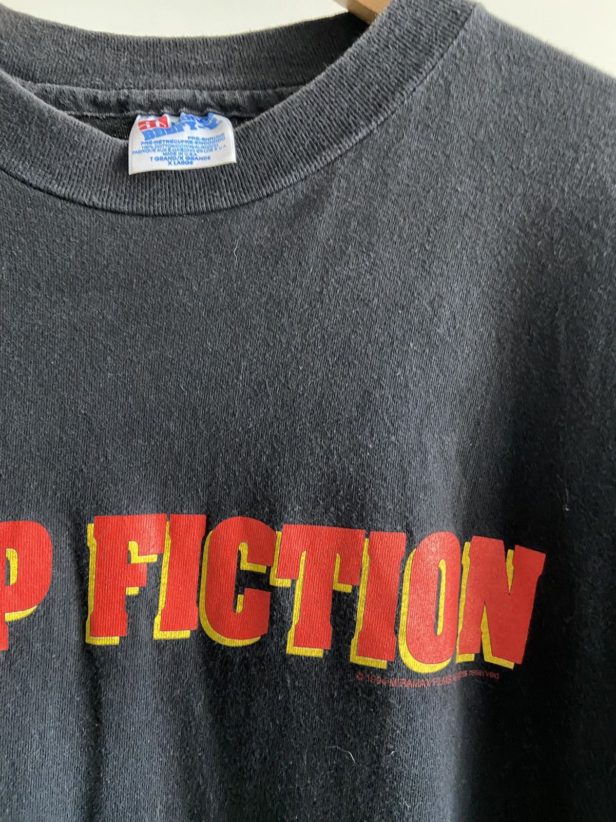 Other 1994 Pulp Fiction “Music From The Motion” Tee Size US XL / EU 56 / 4 - 4 Thumbnail