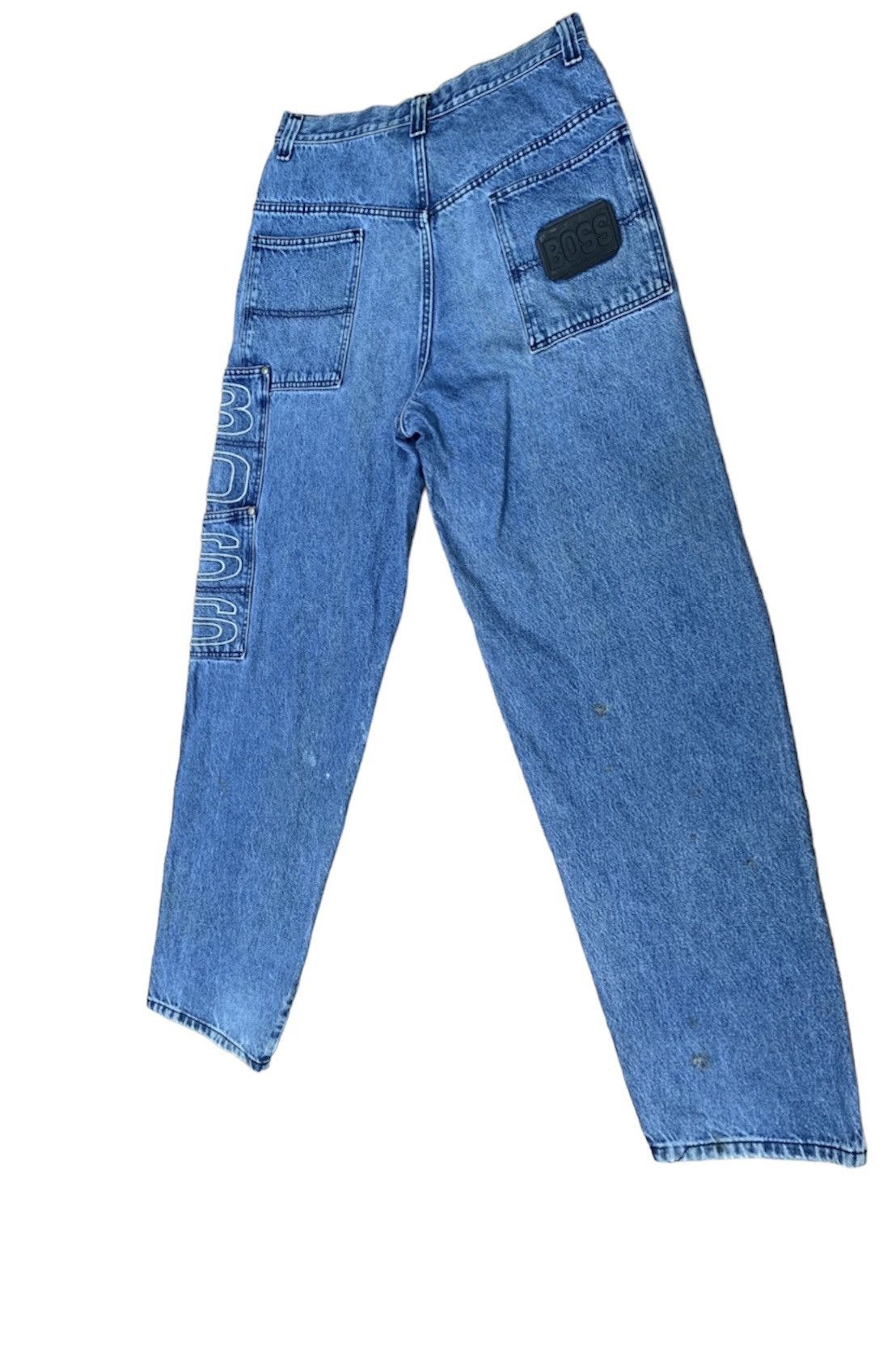 Hugo Boss Vintage 90s Boss Baggy Hip Hop Denim Jeans Pants Size US 31 - 6 Thumbnail