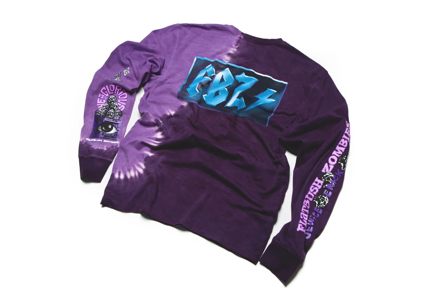 Flatbush Zombies GRAVEYARD LONGSLEEVE Size US M / EU 48-50 / 2 - 1 Thumbnail