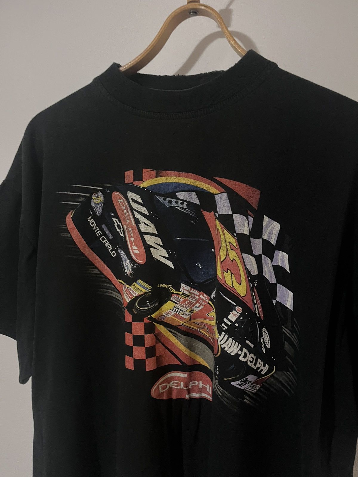 NASCAR Vintage NASCAR Delphi Racing Tee #25 Monte Carlo Size US XL / EU 56 / 4 - 2 Thumbnail