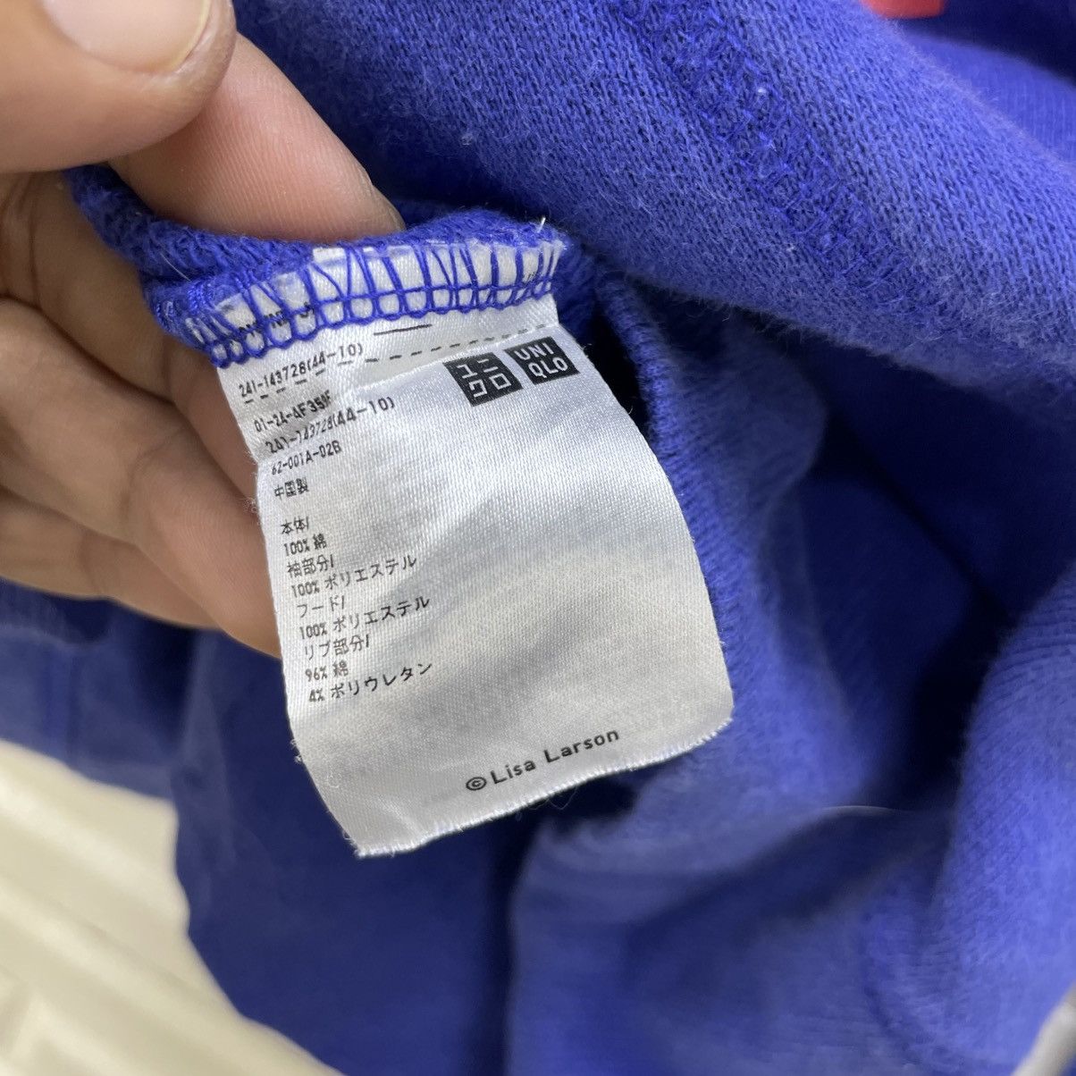Japanese Brand 💥Lisa Larson X Japanese Brand Fleece Hoodie Pullover Size M / US 6-8 / IT 42-44 - 4 Thumbnail