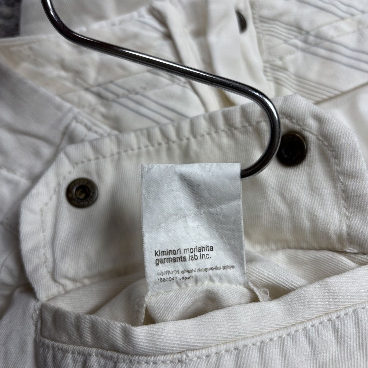 Yasuyuki Ishii 08 Sircus - "SAMPLE" Apocalypse White Cargo Pants Size US 30 / EU 46 - 8 Thumbnail