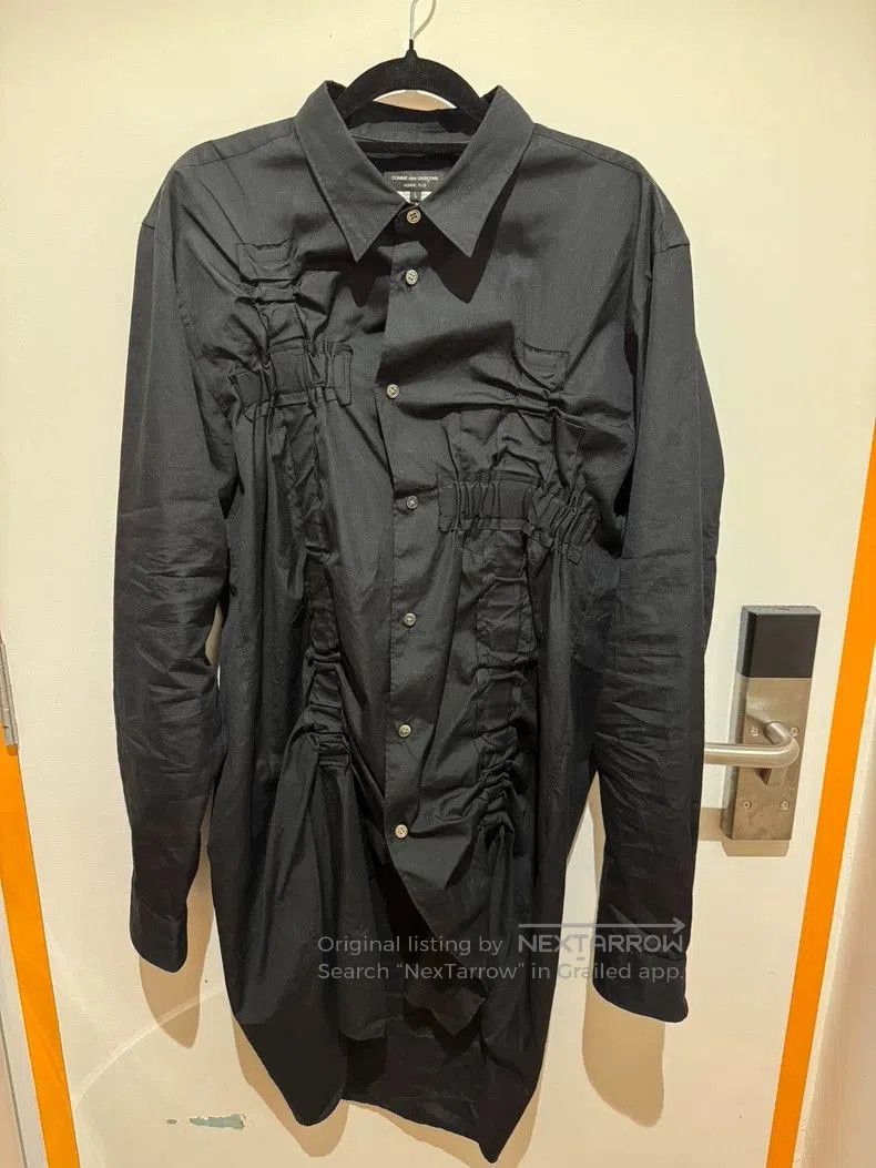 Comme des Garcons Comme des Garçons Homme Plus Ruched Shirt. Size US L / EU 52-54 / 3 - 1 Thumbnail