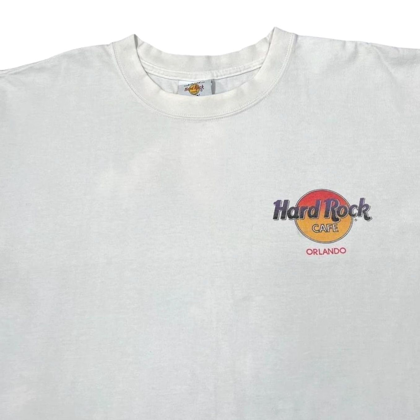 Hard Rock Cafe Vintage Hard Rock Cafe Orlando Souvenir Graphic White T-Shirt Large Size US L / EU 52-54 / 3 - 5 Thumbnail