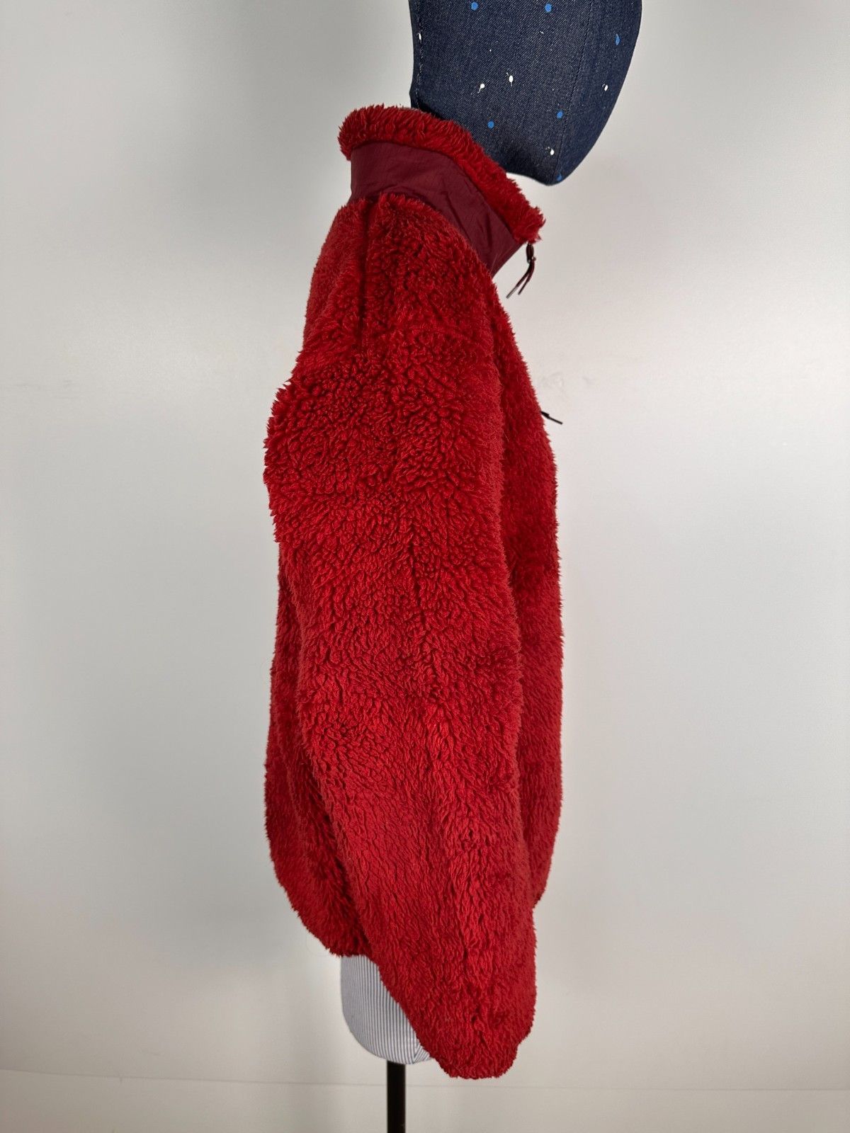 Uniqlo UniQlo Windproof Deep Fleece Jacket Womens Red Size S Size S / US 4 / IT 40 - 6 Thumbnail