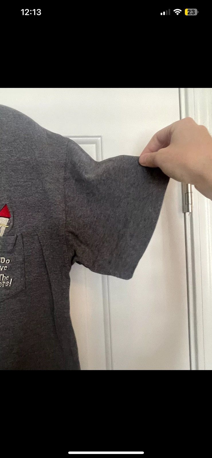 Vintage × Warner Bros VINTAGE Warner Bros Shirt Gray Wile E Coyote Size US M / EU 48-50 / 2 - 4 Thumbnail