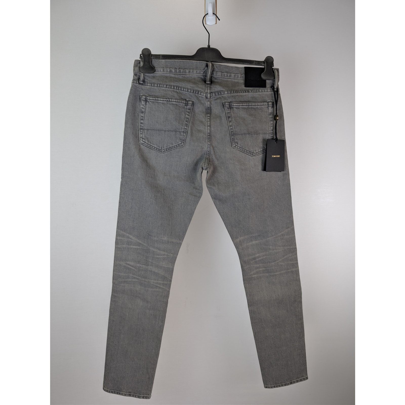 Tom Ford o1rshd1 Q:3 / Slim Denim Jeans in Grey Size US 34 / EU 50 - 14 Thumbnail