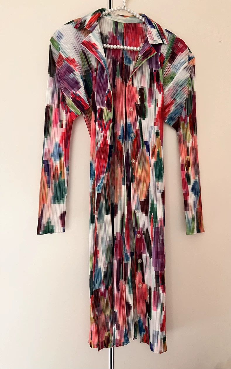 Issey Miyake issey miyake Mosaic light and shadow skirt 2505-Nextarrow Size M / US 6-8 / IT 42-44 - 3 Thumbnail