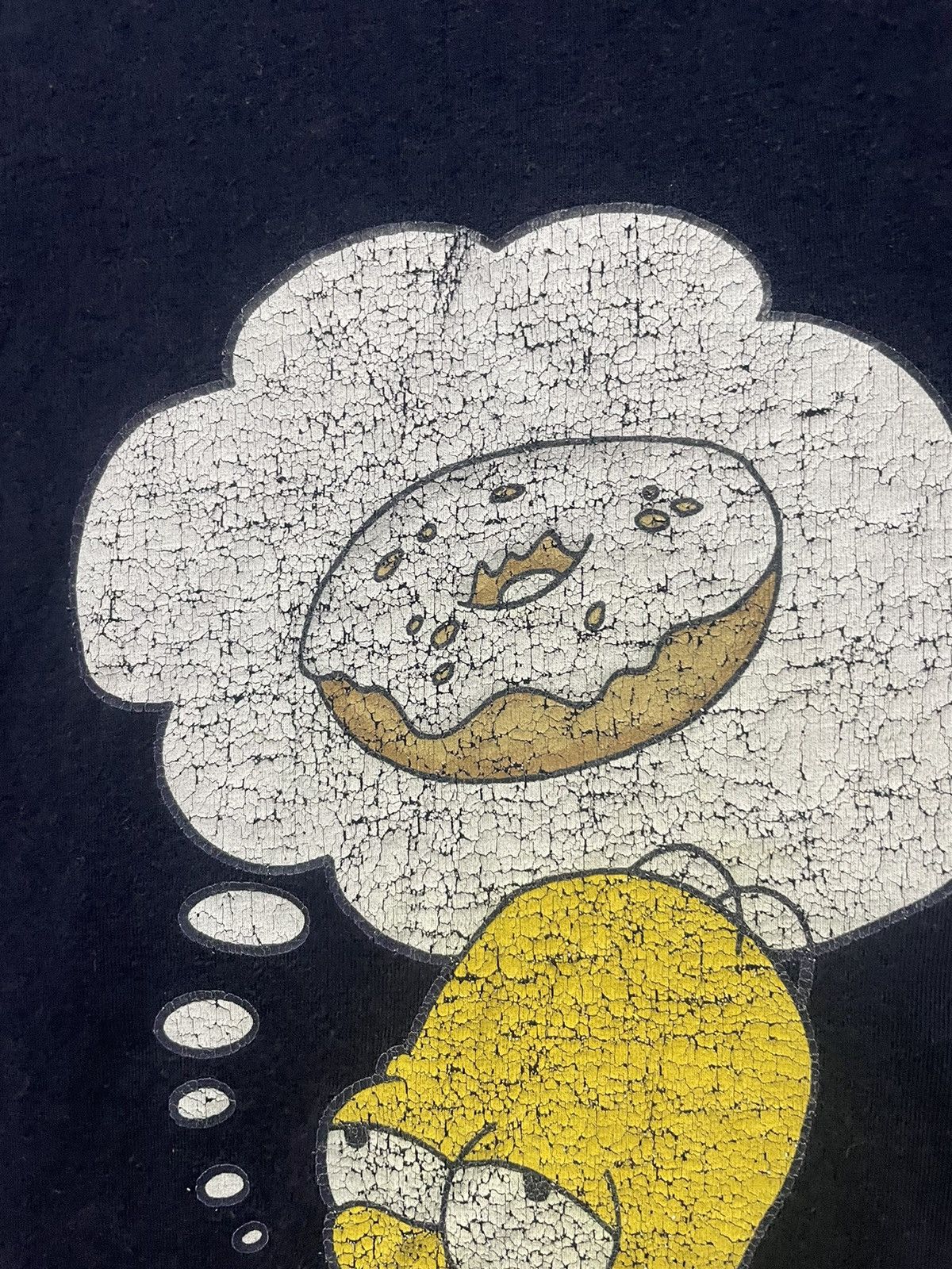 The Simpsons Vintage 1999 The Simpsons Homer Simpson Mmm Donuts T Shirt Size US M / EU 48-50 / 2 - 3 Thumbnail