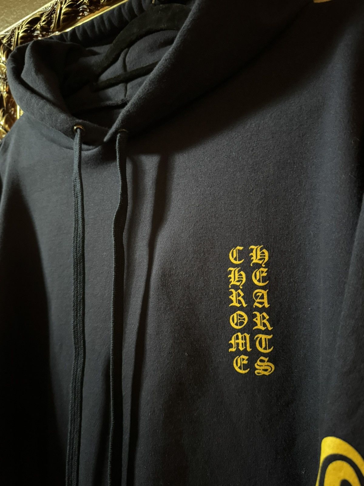 Chrome Hearts Chrome Hearts Navy Vertical Hoodie Size US XXL / EU 58 / 5 - 5 Thumbnail