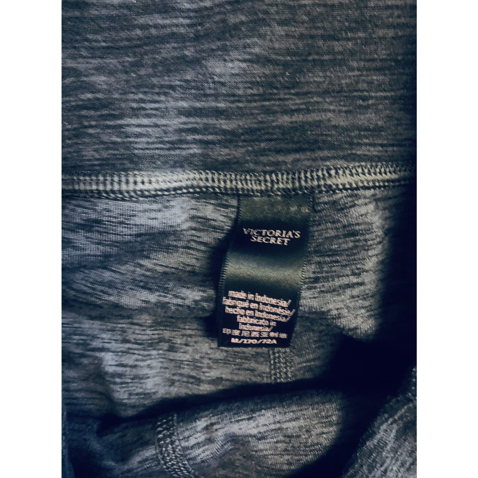 Victoria's Secret Victoria’s Secret Leggings Grey M Regular Womens Medium Size 32" / US 10 / IT 46 - 2 Thumbnail