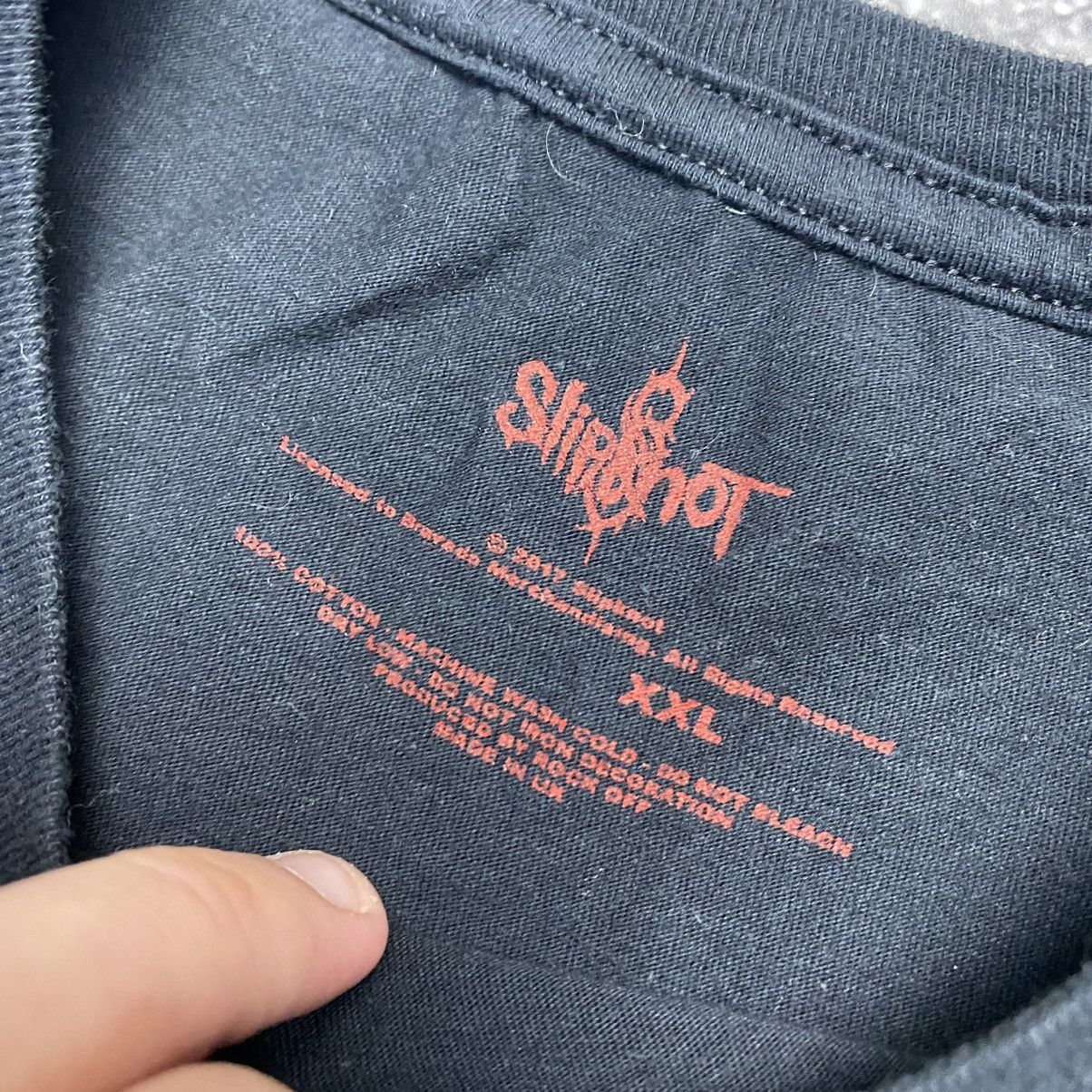 Band Tees Vintage Slipknot The Gray Chapter 2017 big logo sleeveless Size US XXL / EU 58 / 5 - 11 Thumbnail