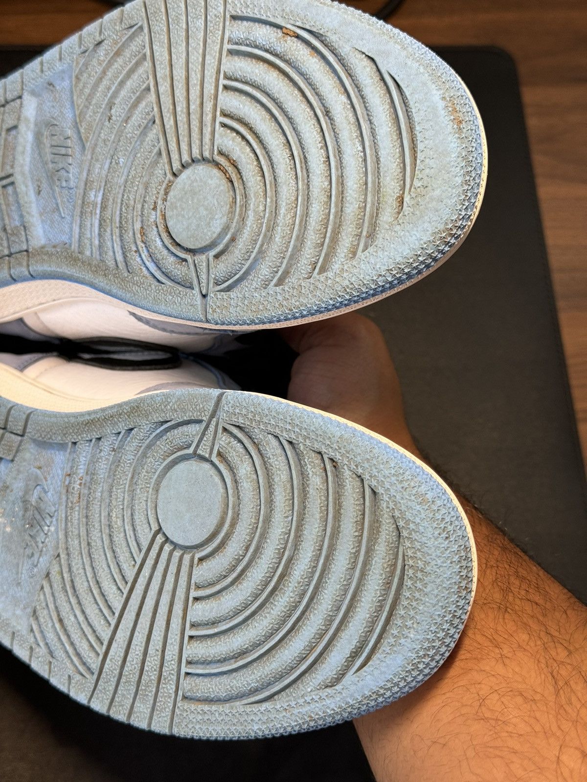 Jordan Brand × Nike Jordan 1 High - University Blue - 8.5 — Good Condition Size US 8.5 / EU 41-42 - 16 Thumbnail