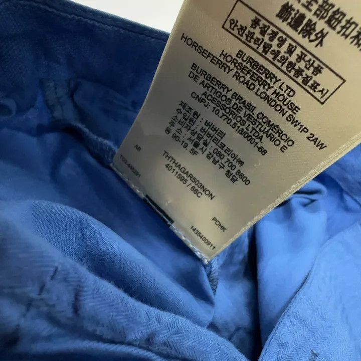 Burberry Burberry Burberry Men's Blue Wide Leg Jeans-2507 Size US 36 / EU 52 - 5 Thumbnail