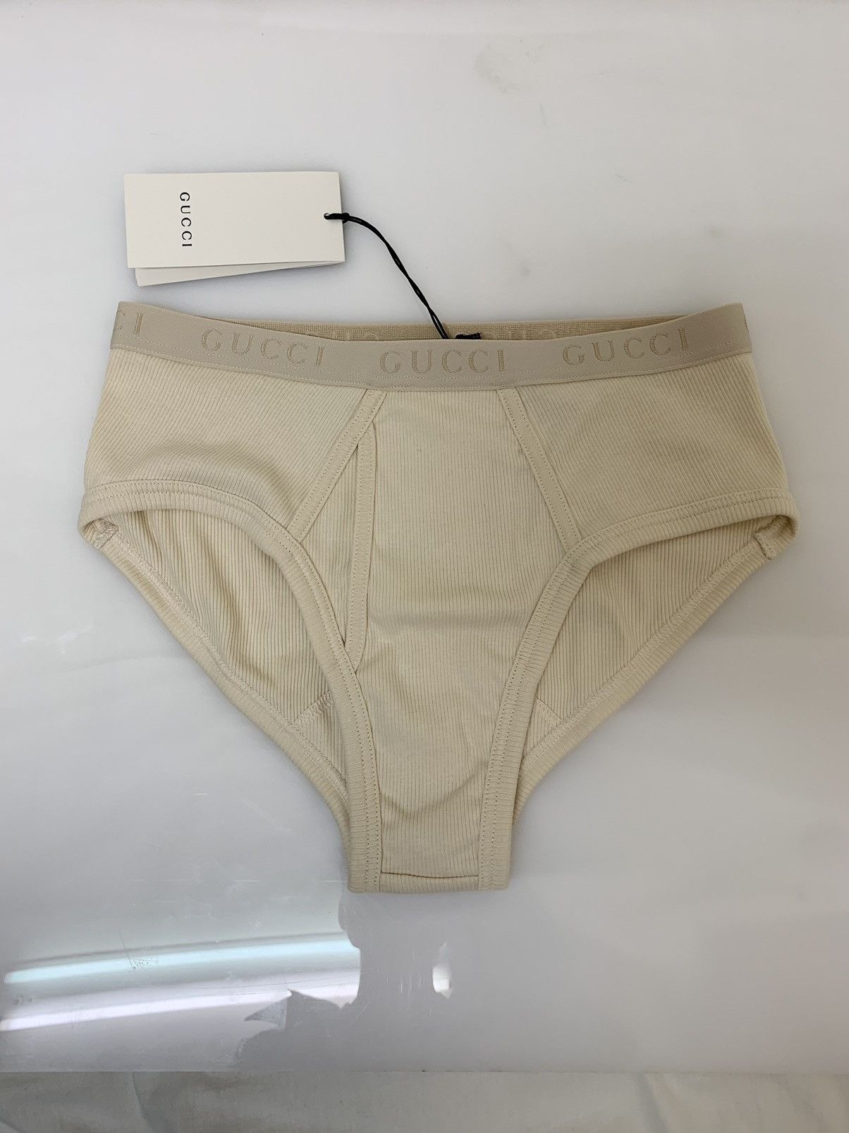 Gucci Gucci Beige Rib Underwear | Grailed