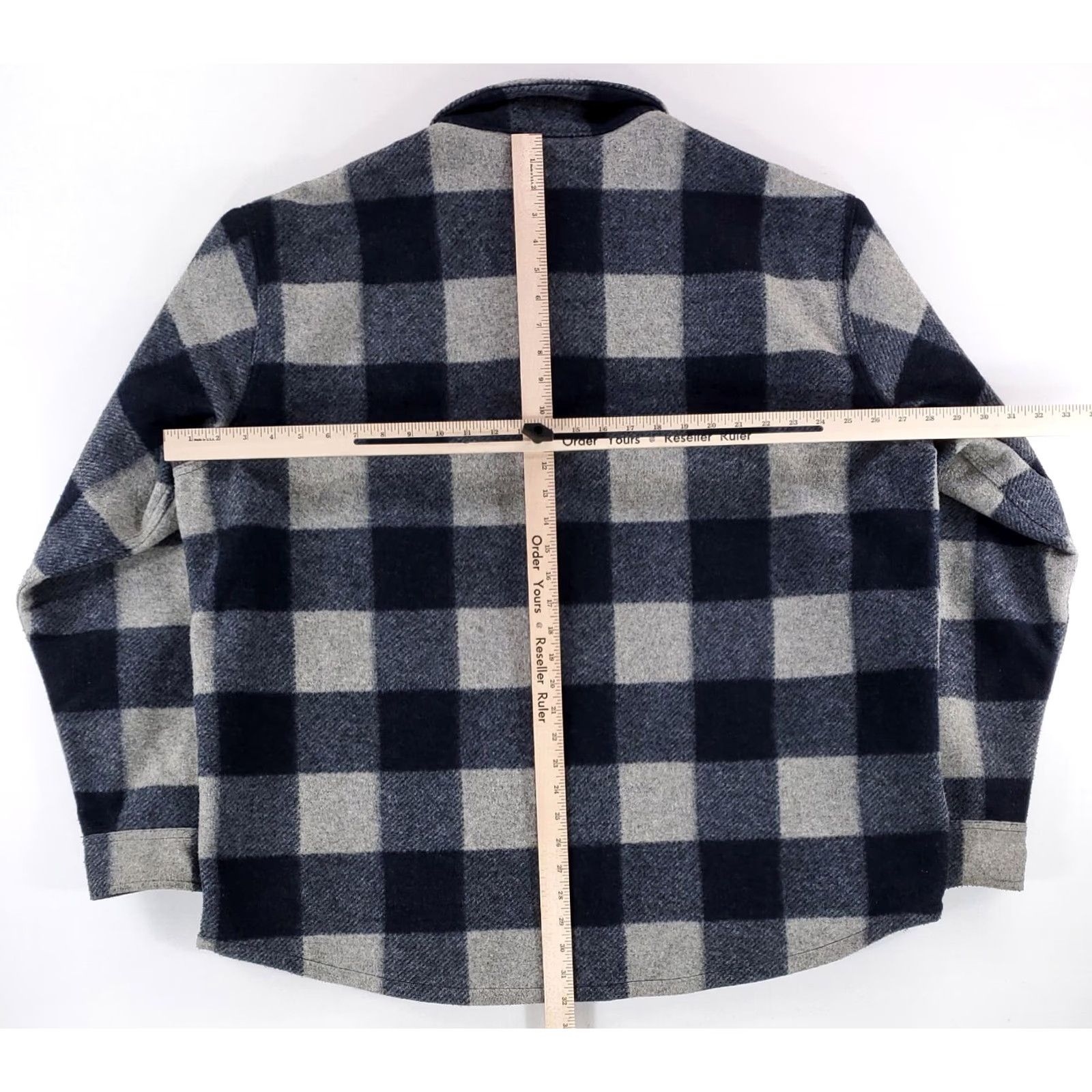 Banana Republic VINTAGE Banana Republic Heritage Shirt Jacket Blue Buffalo Check Mens XXL NWT Size US XXL / EU 58 / 5 - 6 Thumbnail
