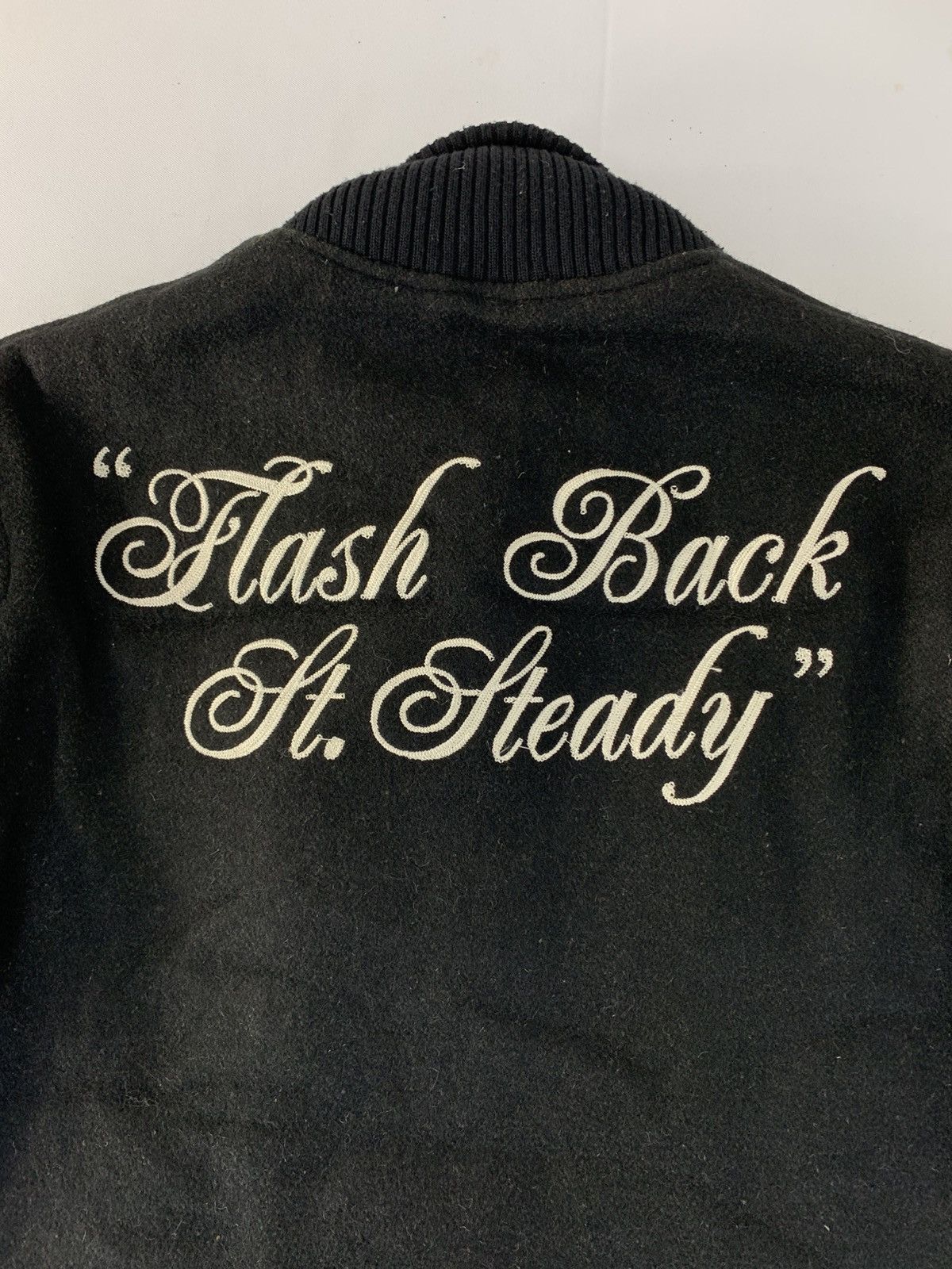 JACKROSE Jackrose Flashback Ft. Steady Bomber Varsity Leather Sleeve Size US M / EU 48-50 / 2 - 9 Thumbnail