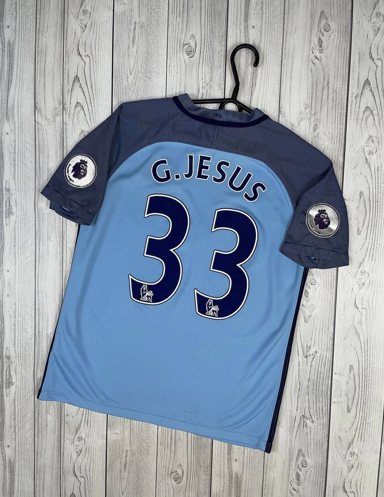 Nike Vintage nike Manchester City 33 G. Jesus size Xs logo Size US XS / EU 42 / 0 - 1 Thumbnail