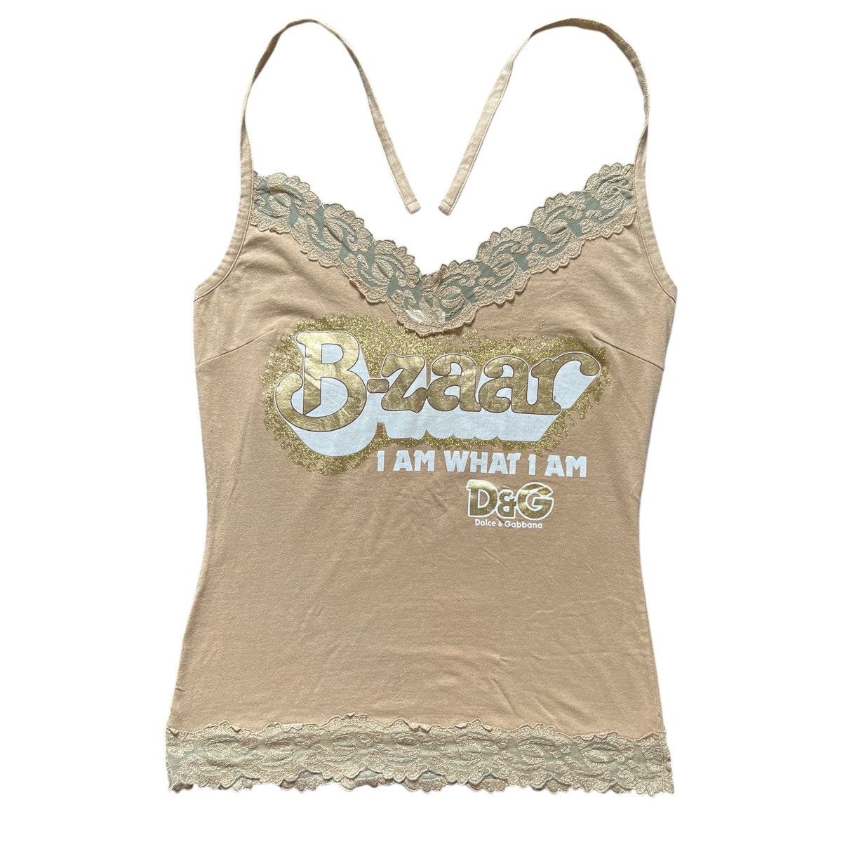 Dolce & Gabbana DOLCE GABBANA B-ZAAR I AM WHAT I AM PRINT TOP blouse bizarre Size L / US 10 / IT 46 - 1 Thumbnail