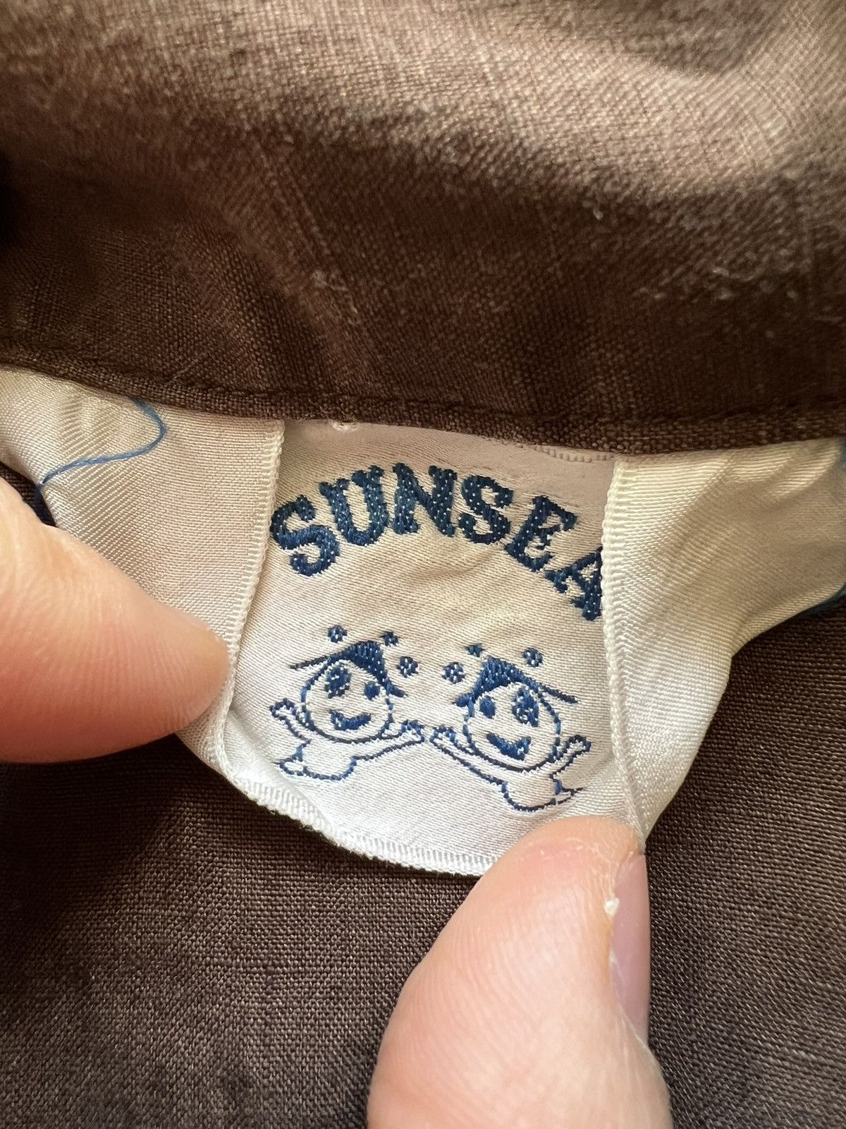 SUNSEA Sunsea linen camp collar gigolo shirt Size US M / EU 48-50 / 2 - 3 Thumbnail